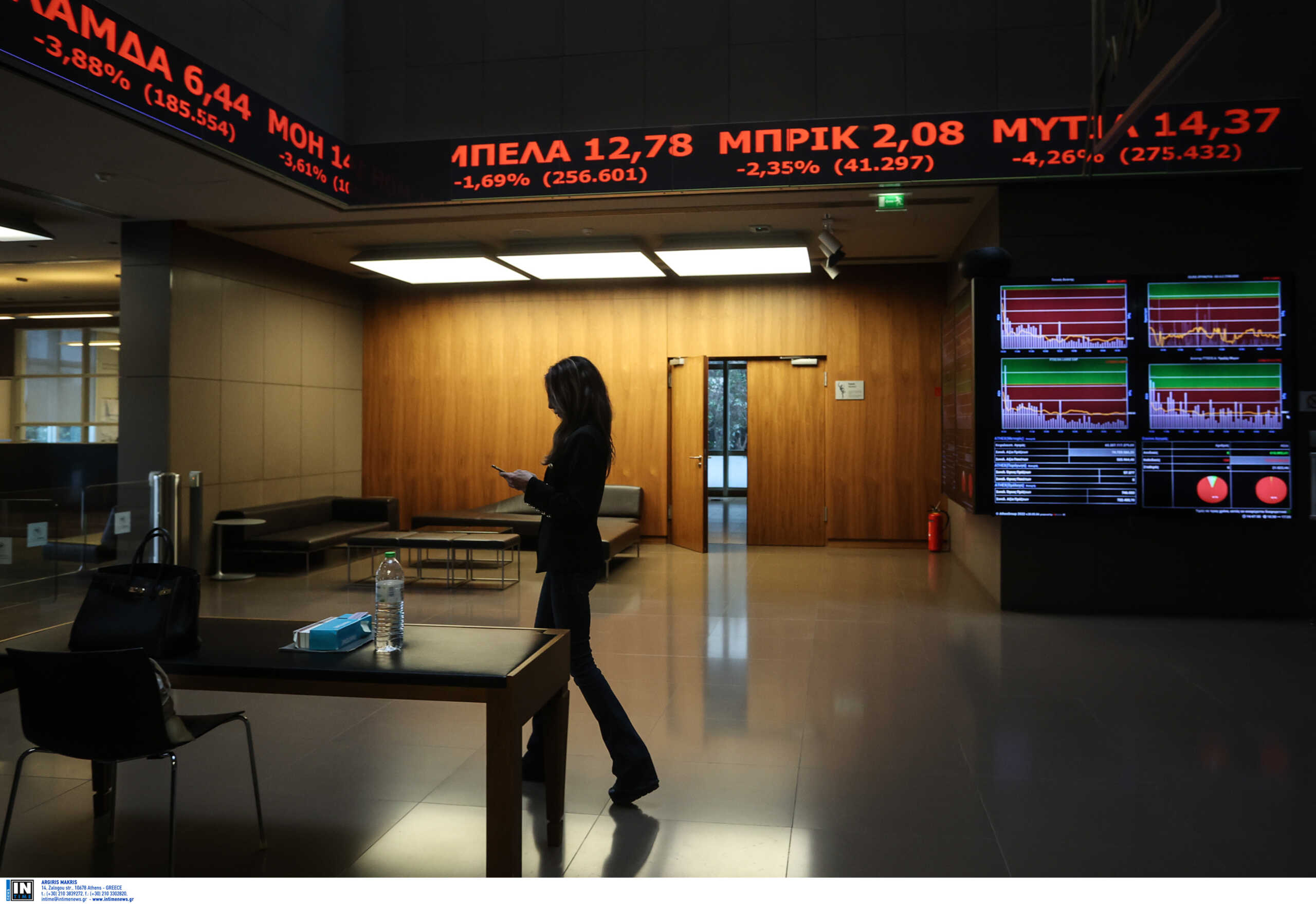 Με οριακή πτώση έκλεισε το Χρηματιστήριο Αθηνών