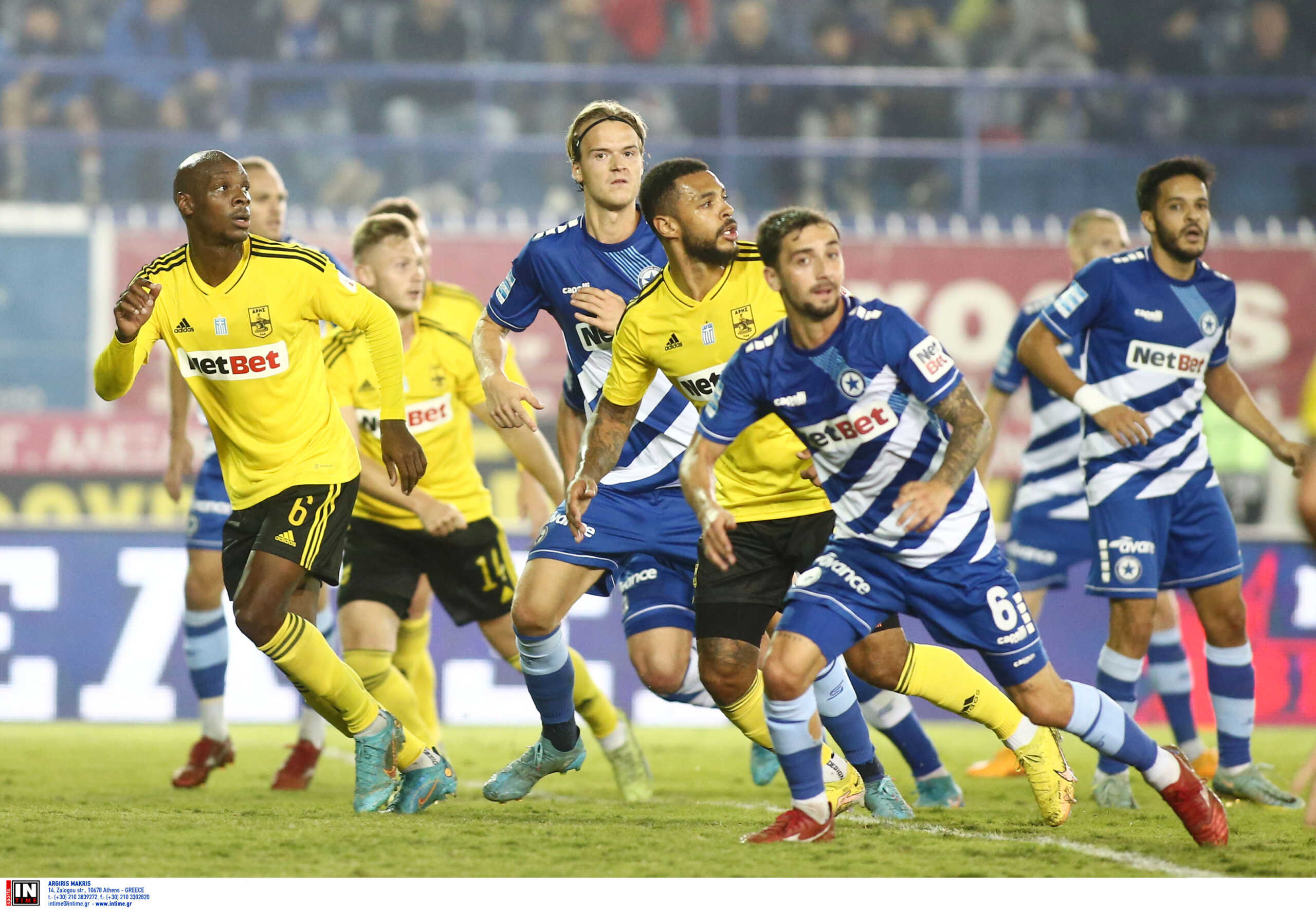 Super League 1, Ατρόμητος – Άρης 0-0: Ισοπαλία με χαμένες και τις δύο ομάδες στο Περιστέρι