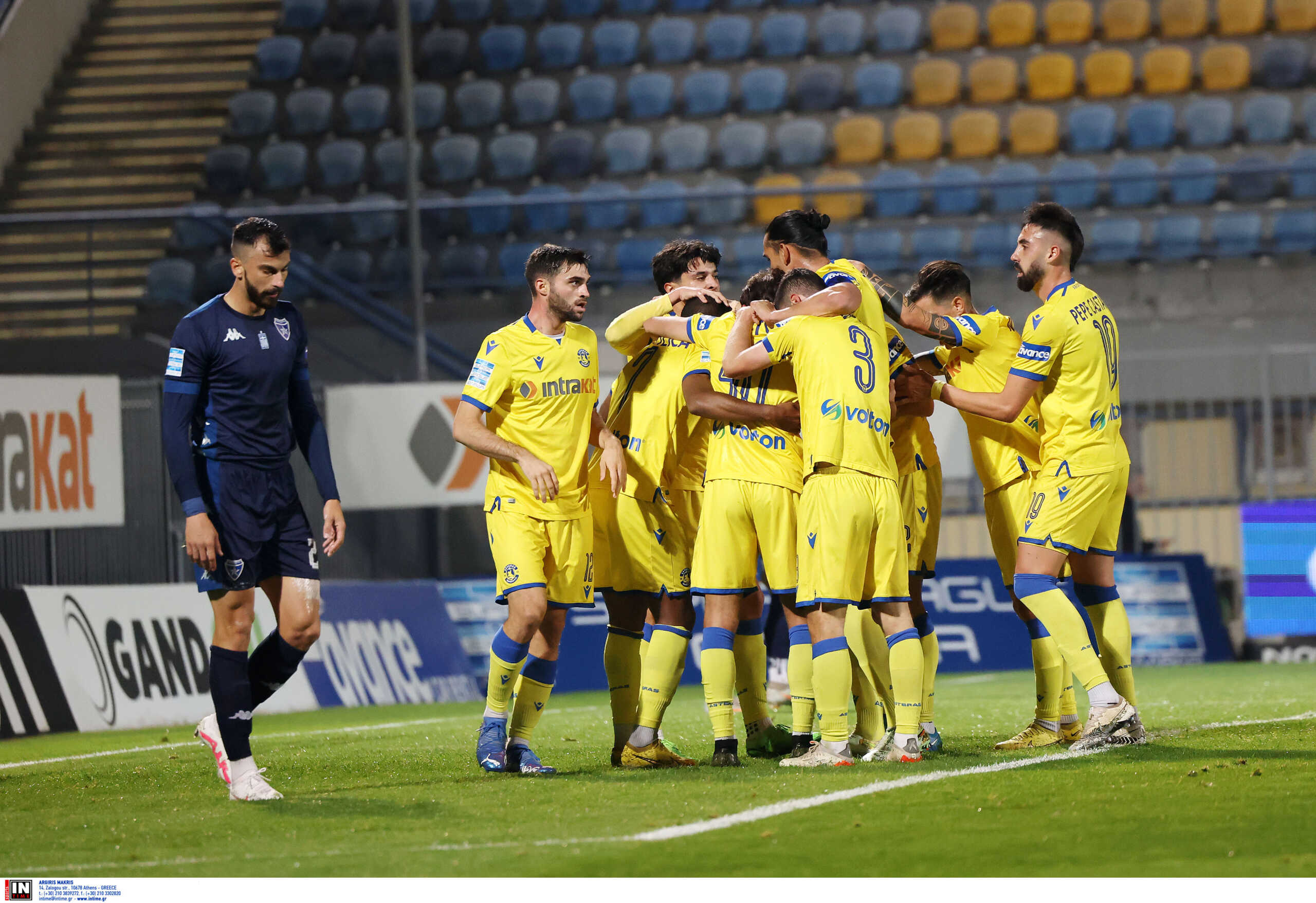 Αστέρας Τρίπολης – Ιωνικός 1-0: Δεύτερη νίκη στη Super League και πάλι εντός έδρας