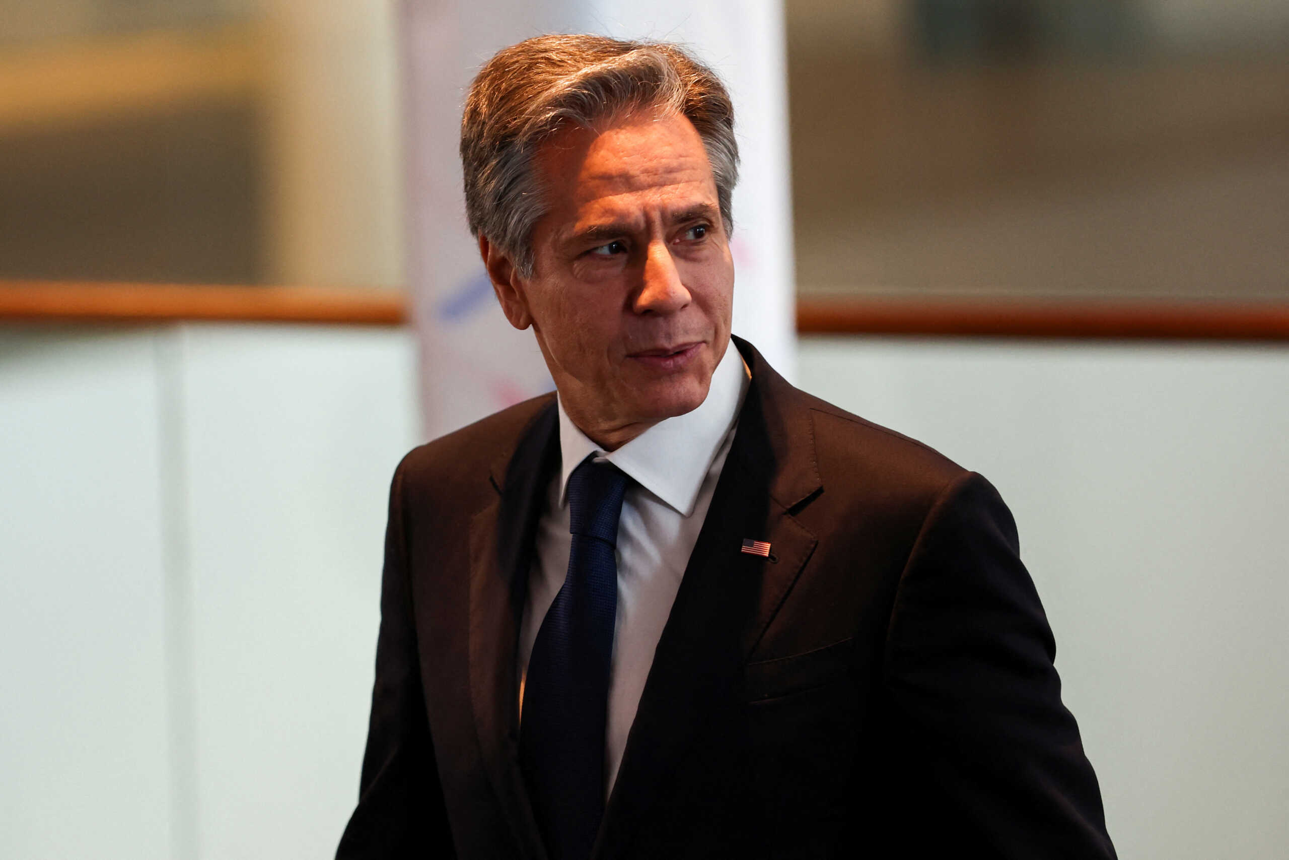 U.S State Secretary Antony Blinken attends the 33rd APEC Ministerial Meeting (AMM) plenary session, during the APEC summit in Bangkok, Thailand November 17, 2022. REUTERS