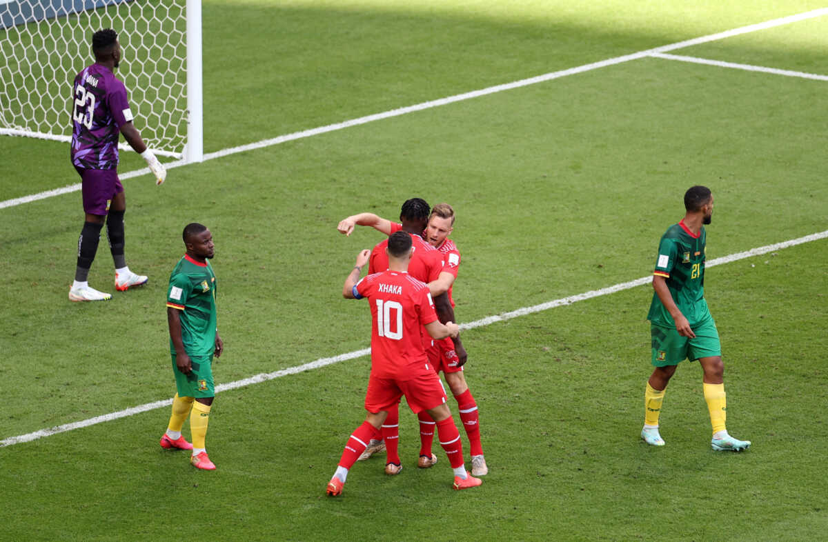 Ελβετία – Καμερούν 1-0: Δύσκολη νίκη στην πρεμιέρα της στο Μουντιάλ 2022