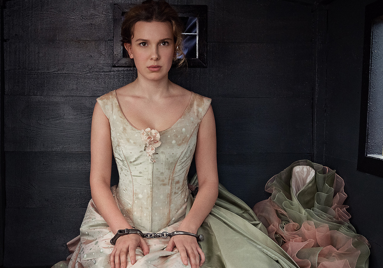 Enola Holmes 2. Millie Bobby Brown as Enola Holmes. Cr. Alex Bailey
