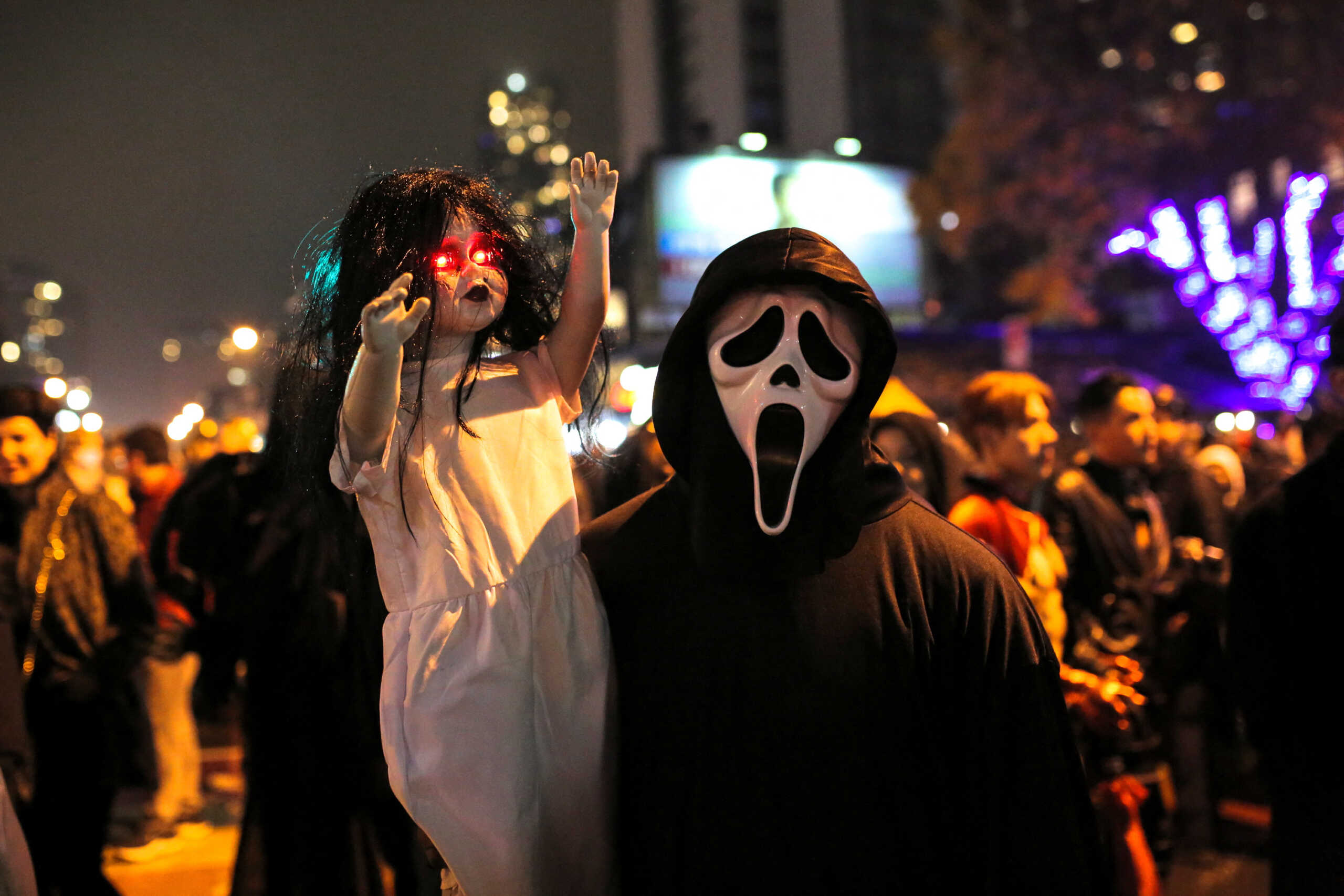 Revellers attend Church Street's annual Halloween party in Toronto, Ontario, Canada October 31, 2022.  REUTERS
