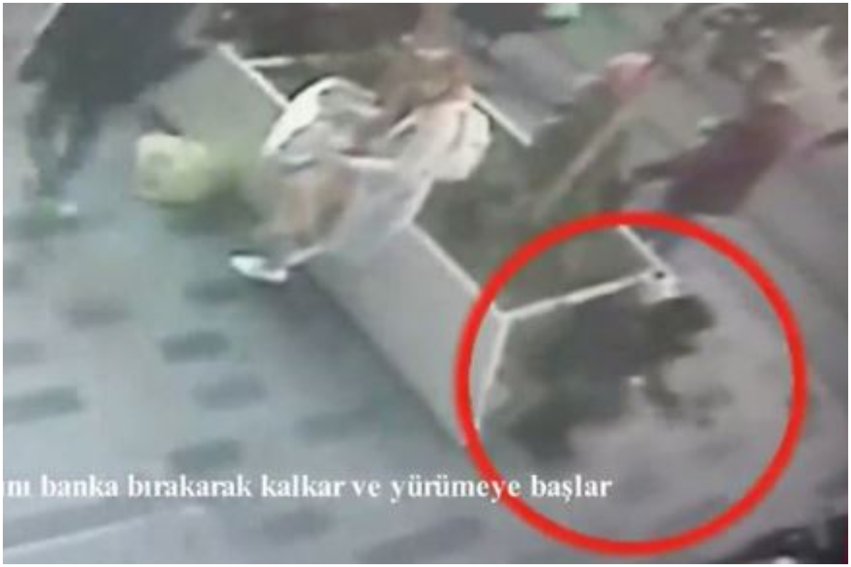 Έκρηξη στην Κωνσταντινούπολη: Η στιγμή που οι κάμερες «έπιασαν» την βομβίστρια να περιμένει στο παγκάκι