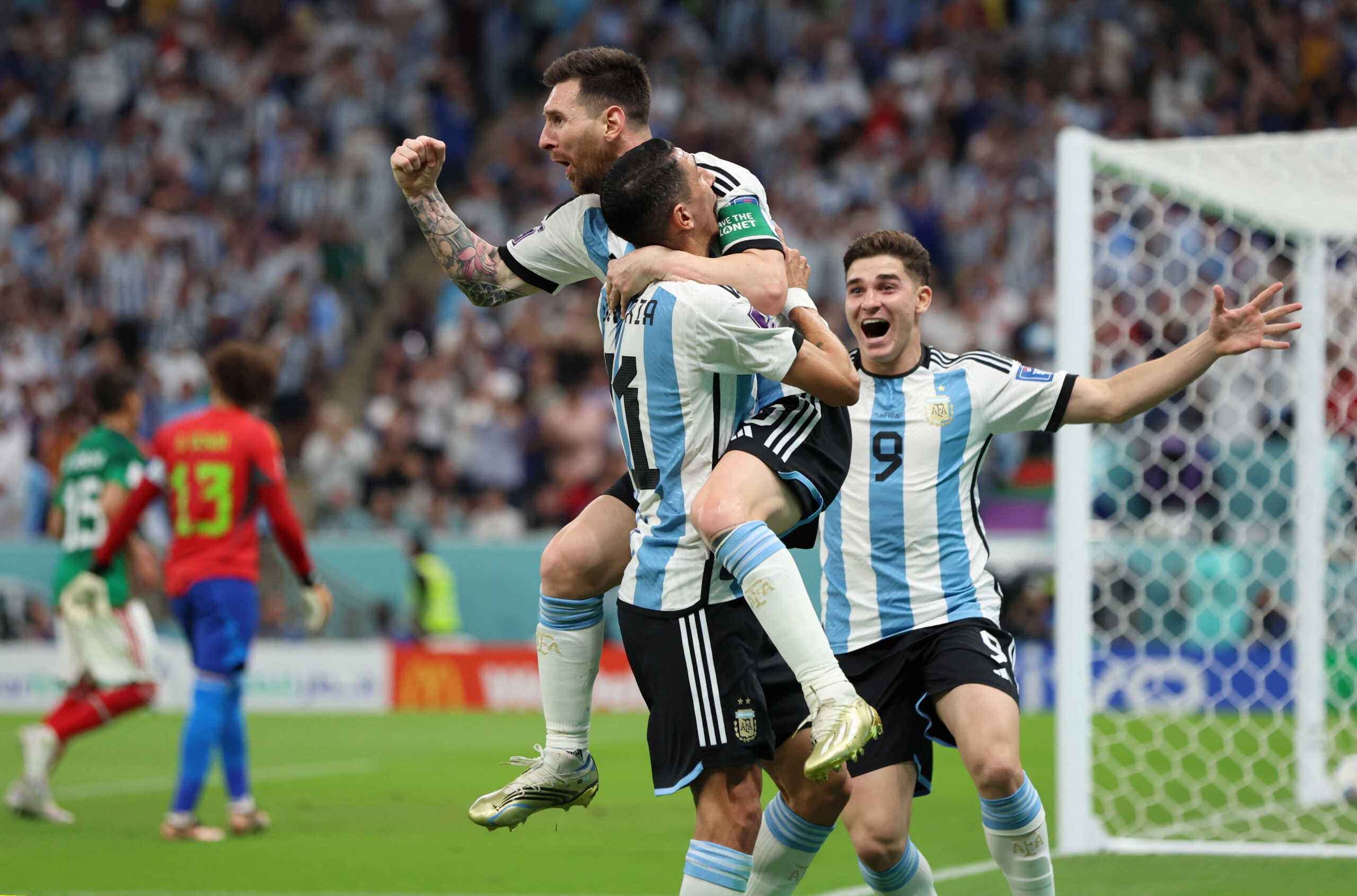 Αργεντινή – Μεξικό 2-0: Με γκολάρες έμεινε ζωντανή στο παιχνίδι της πρόκρισης στους «16» του Μουντιάλ 2022