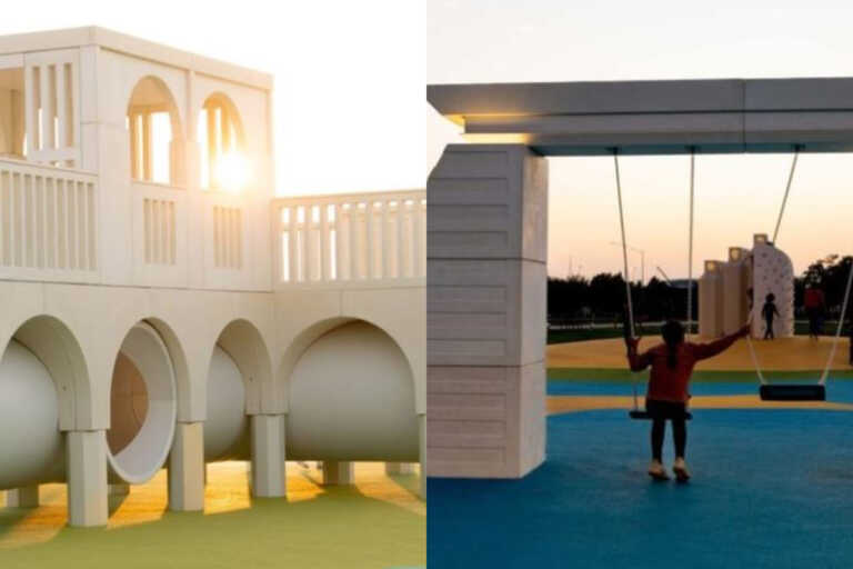 Μια παιδική χαρά πόλη-μινιατούρα της Ντόχα
