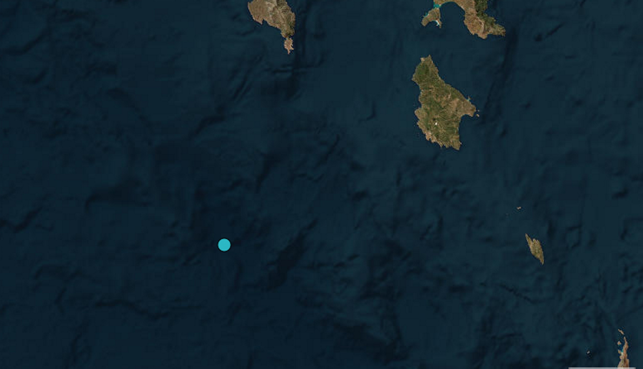 Σεισμός στη Λακωνία – Επιφανειακή η δόνηση, στη θάλασσα το επίκεντρο