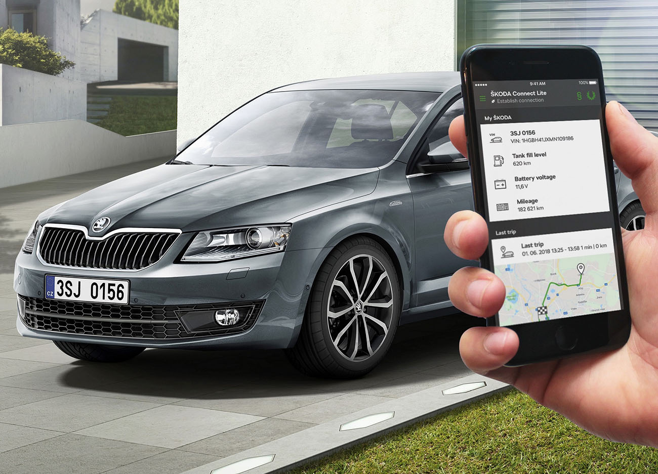 H Skoda στην εποχή των online υπηρεσιών με την εφαρμογή «SKODA Connect Lite»