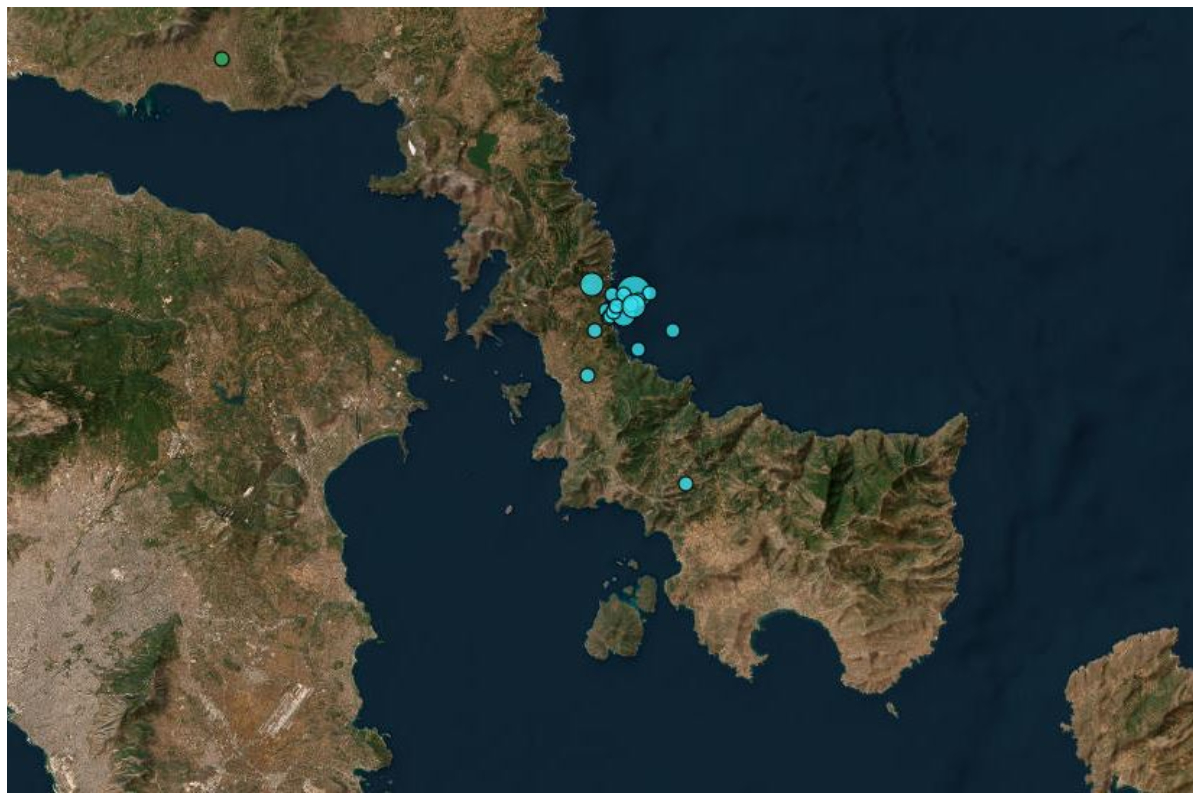 Σεισμός 4,7 Ρίχτερ στην Εύβοια – Αισθητός στην Αθήνα