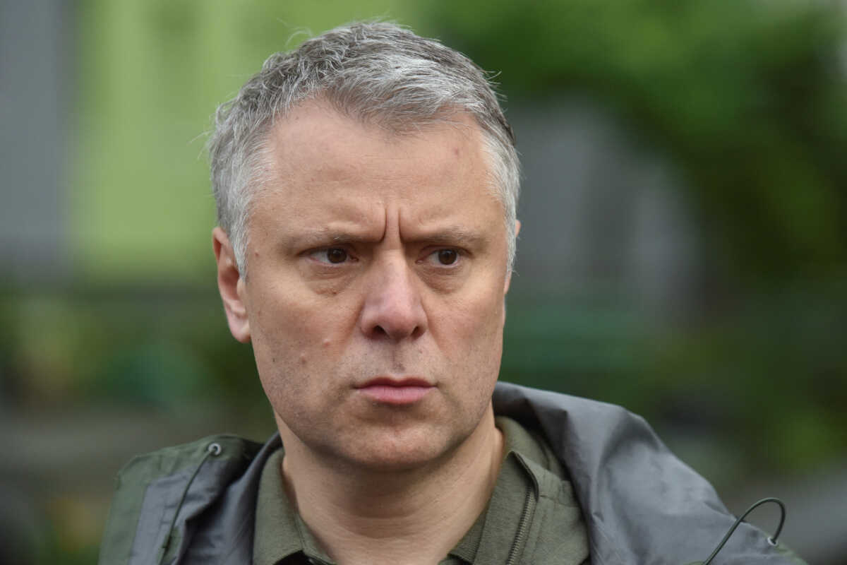 FILE PHOTO: The head of Ukraine's state energy company Naftogaz Yuriy Vitrenko visits a gas well, as Russia's attack on Ukraine continues, in Lviv region, Ukraine October 1, 2022. REUTERS