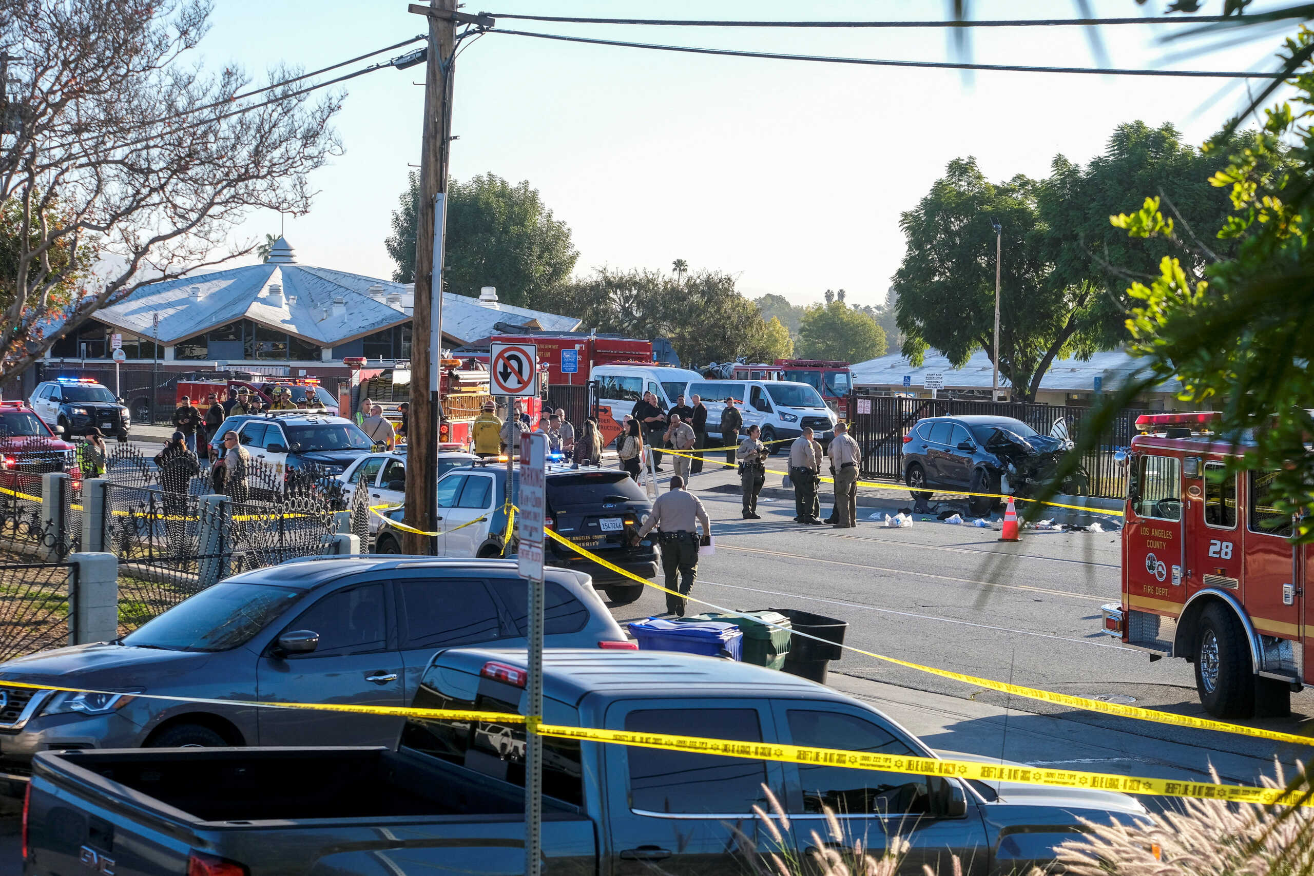 ΗΠΑ: Αυτοκίνητο παρέσυρε 22 αστυνομικούς στην Καλιφόρνια