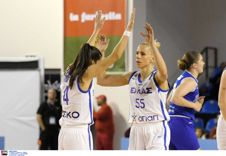 Eurobasket Γυναικών: Πρεμιέρα με Μαυροβούνιο η εθνική Ελλάδας
