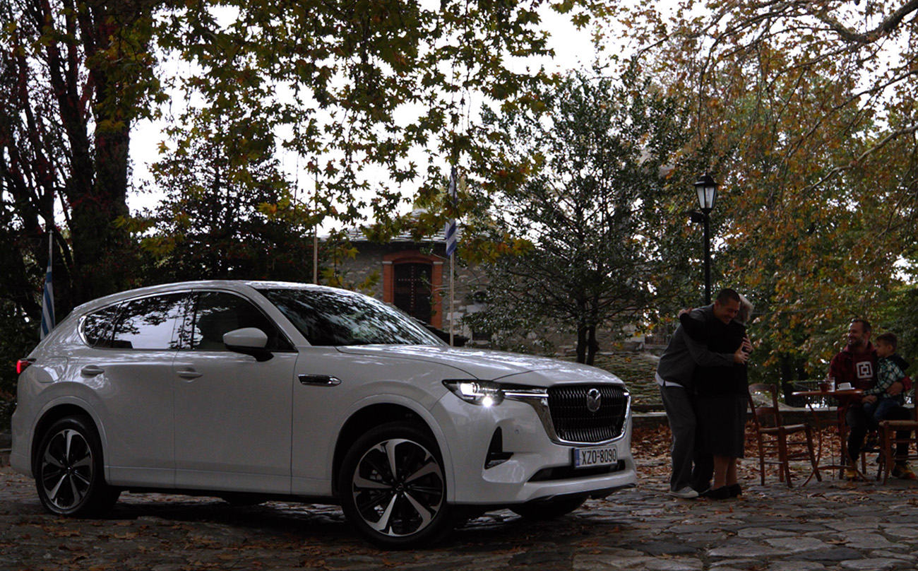 Mazda CX-60: Η διαφήμιση με τον Σωτήρη Κοντιζά εξυμνεί τη δύναμη της αυθεντικότητας