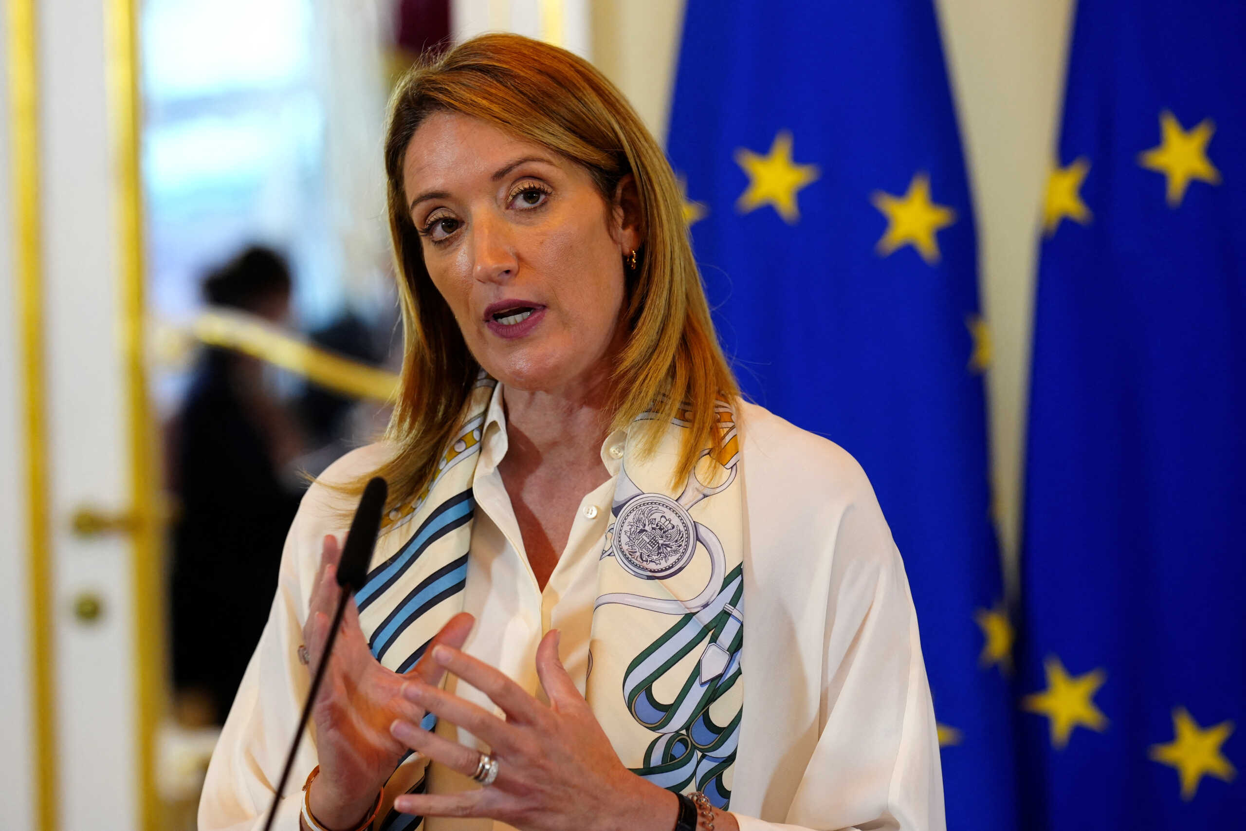 Εύα Καϊλή – Ρομπέρτα Μέτσολα: Οι αντιπρόεδροι έχουν εντολή να εκπροσωπούν μόνο τις θέσεις του Ευρωκοινοβουλίου