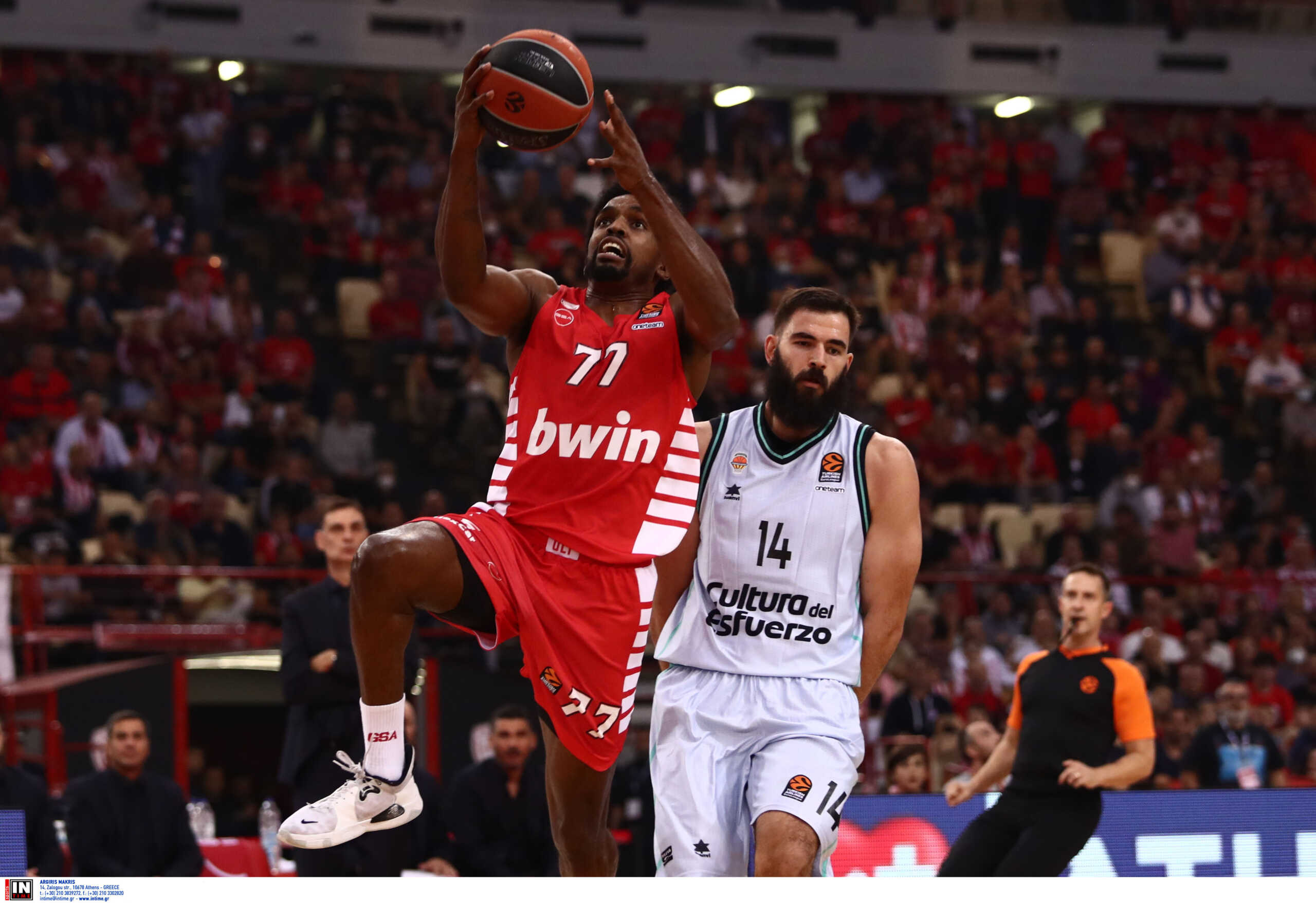 Ολυμπιακός – Βαλένθια LIVE για τη Euroleague