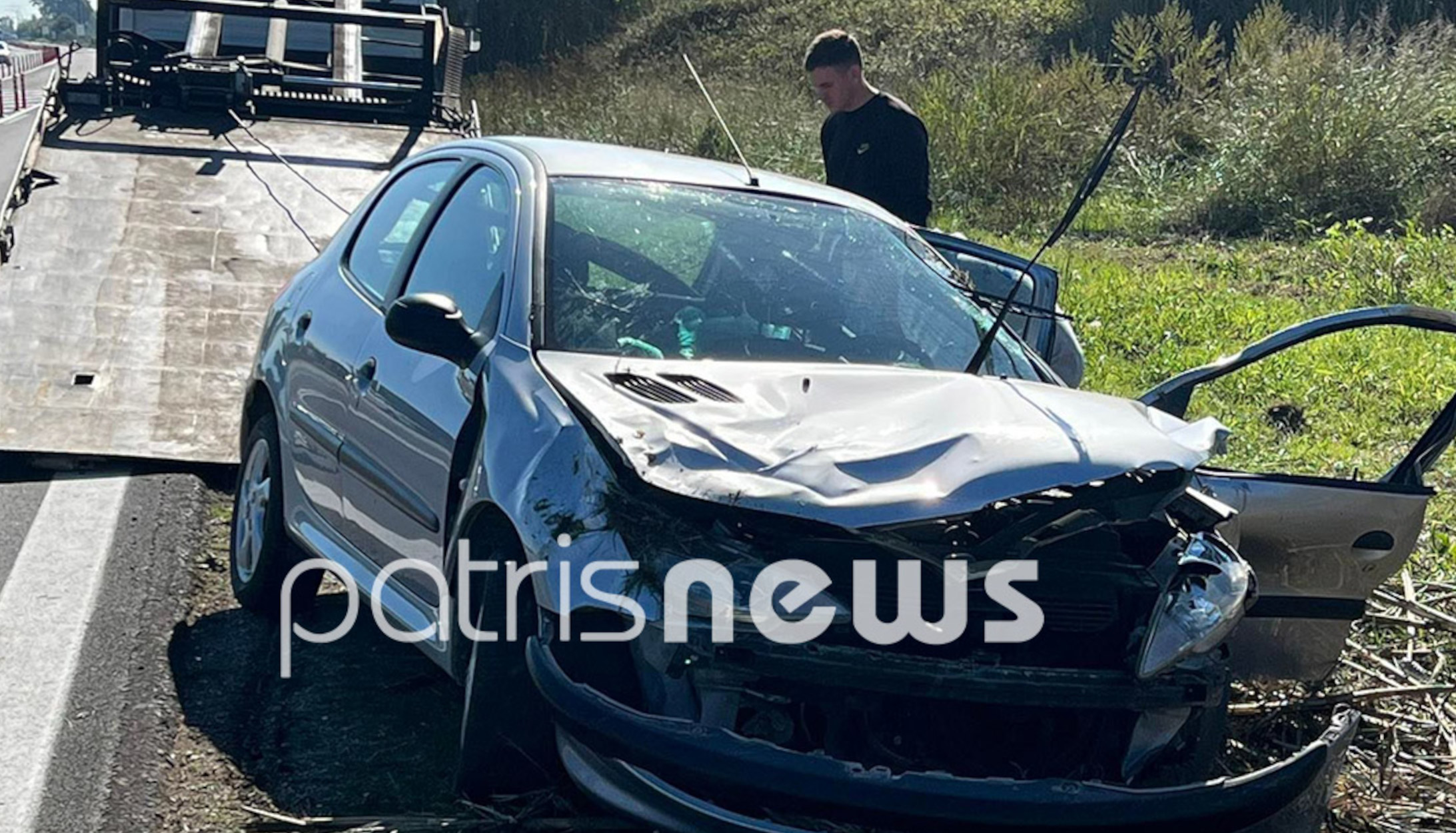 Τροχαίο δυστύχημα στην Πατρών – Πύργου – Σκοτώθηκε γυναίκα στο ύψος της Ανδραβίδας