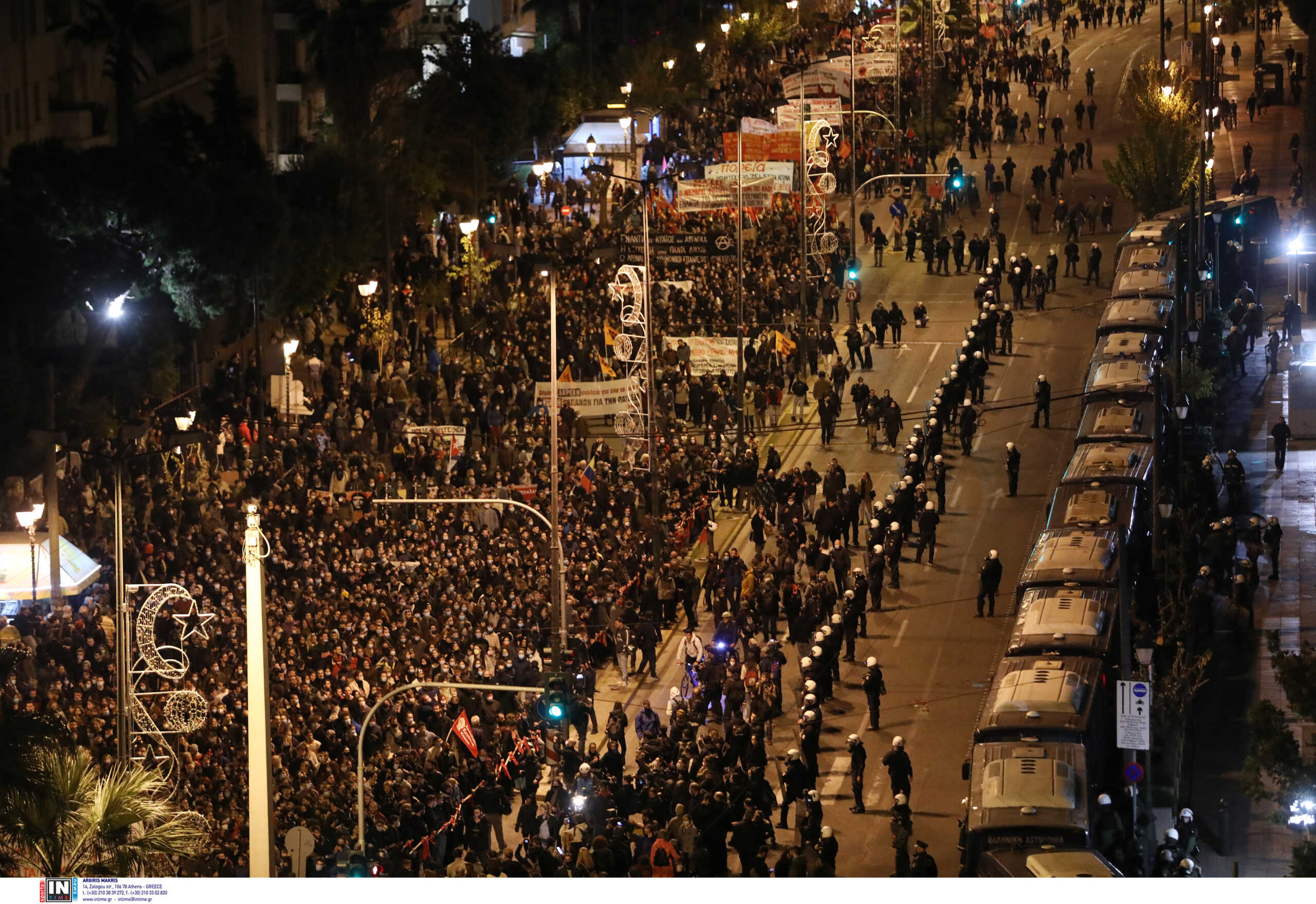 Πολυτεχνείο: «Φρούριο» η Αθήνα για την επέτειο της 17 Νοέμβρη – Κλειστοί δρόμοι και τροποποιήσεις δρομολογίων