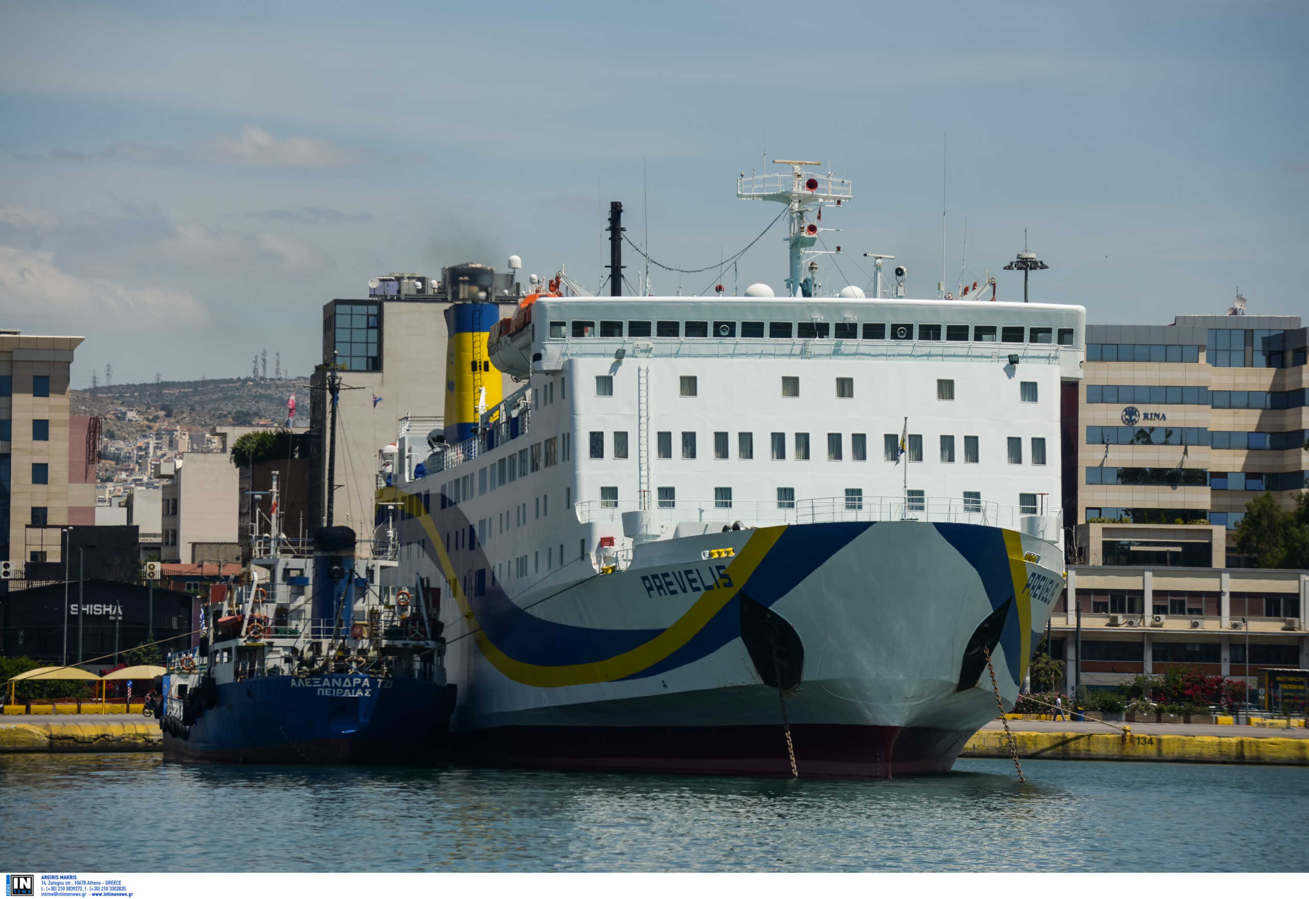 Ρόδος: Το πλοίο «Πρέβελης» έχασε την άγκυρά του – Καθυστερήσεις στο δρομολόγιο
