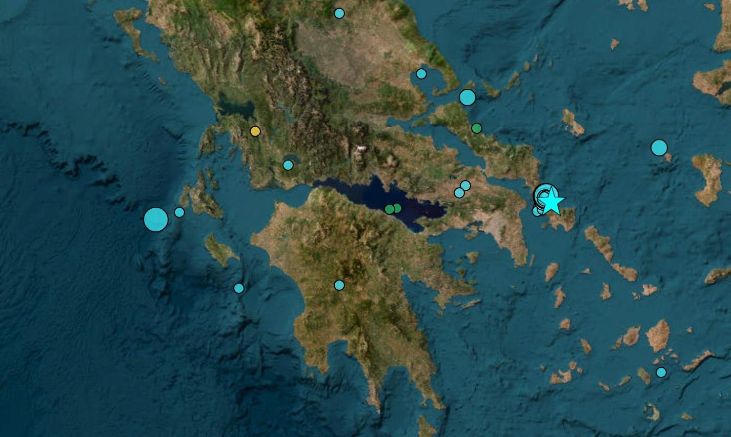 Σεισμός 4,5 Ρίχτερ στο Ληξούρι τα ξημερώματα