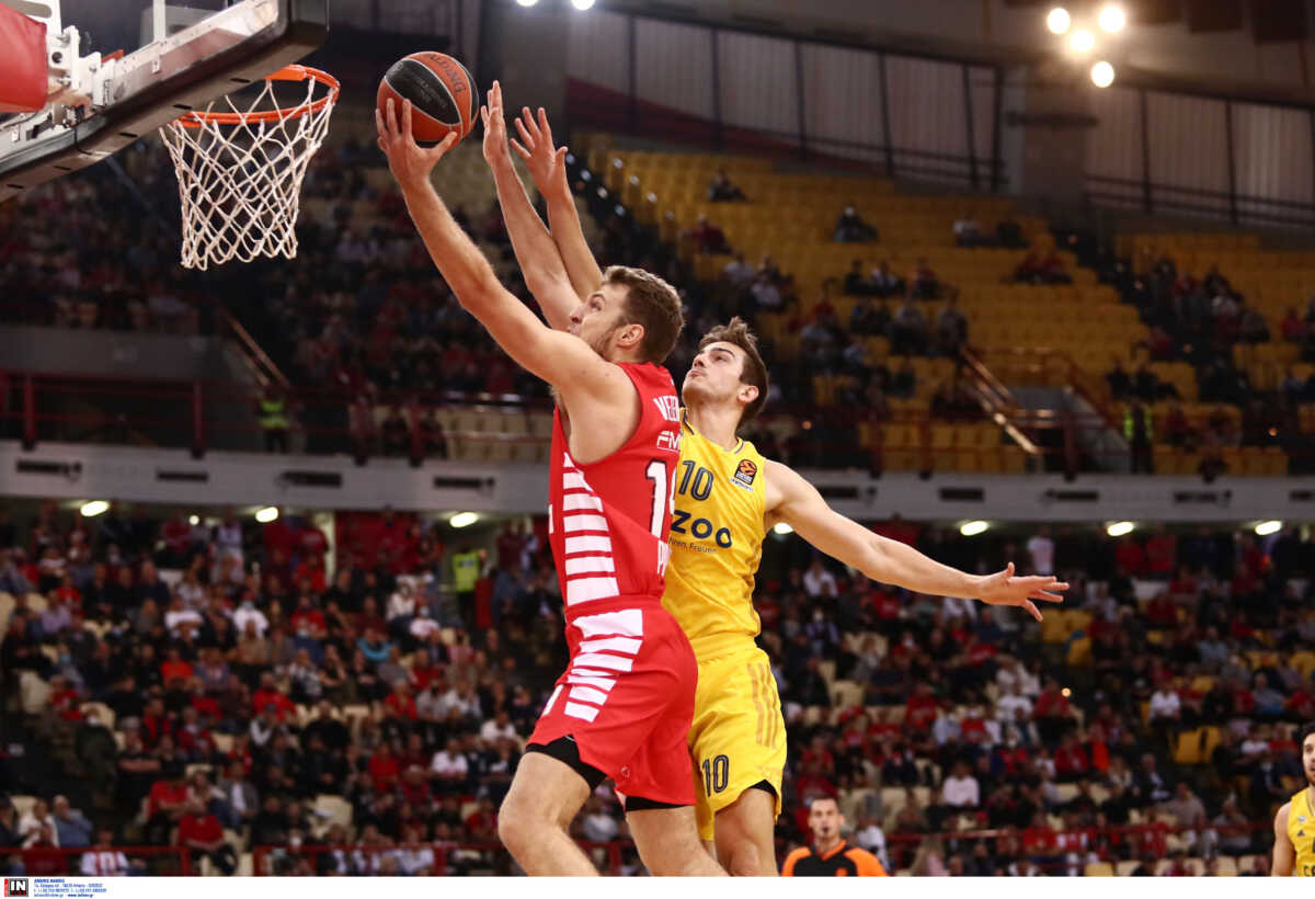 Euroleague: MVP Νοεμβρίου ο Σάσα Βεζένκοφ