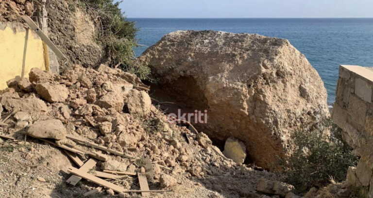 Γεωλόγος αποκαλύπτει γιατί έπεσε ο βράχος που σκότωσε τη 47χρονη στην Ιεράπετρα - Κίνδυνος και νέας κατάρρευσης