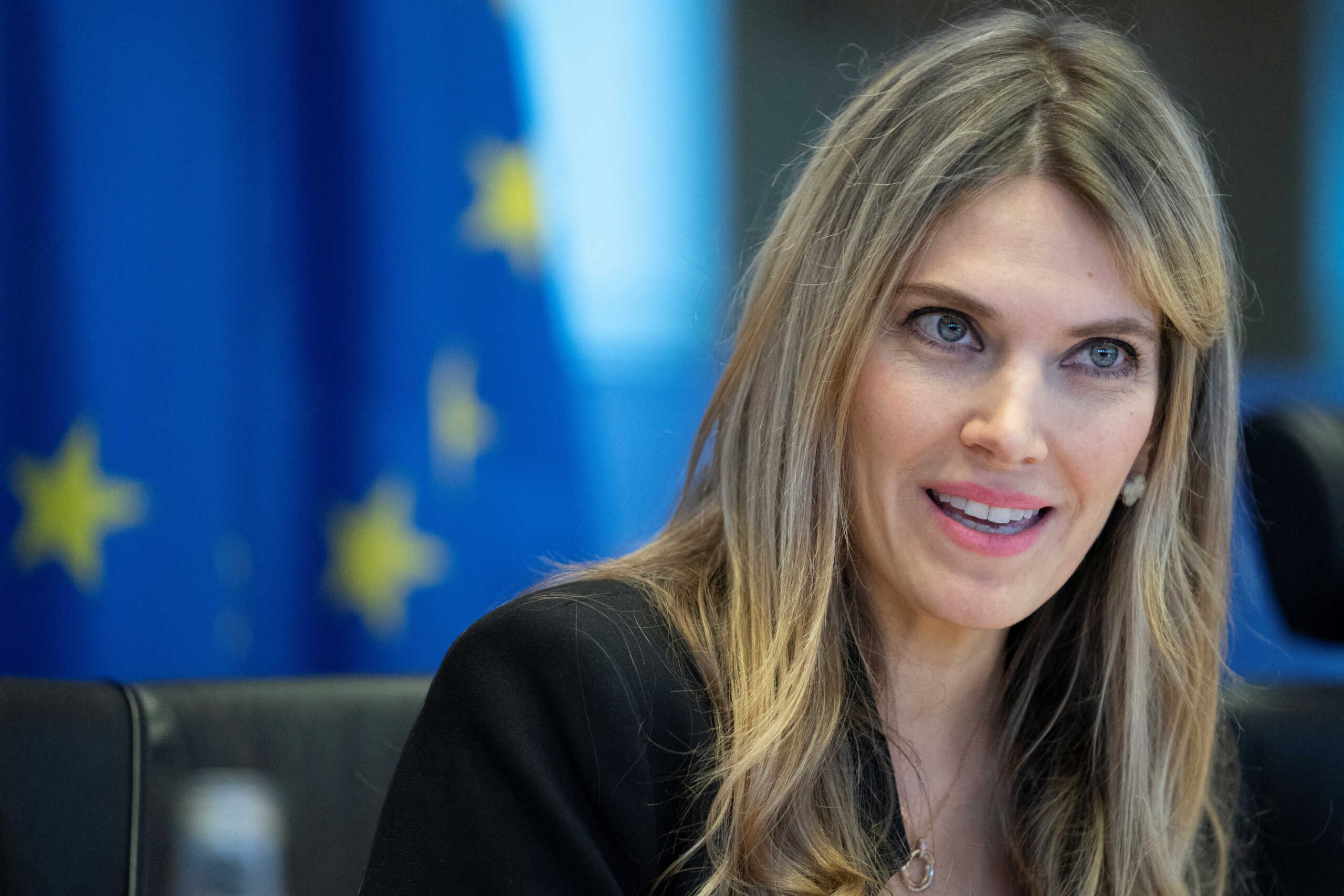 European Parliament vice president, Greek socialist Eva Kaili, is seen at the European Parliament in Brussels, Belgium December 7, 2022.  European Union 2022 - Source : EP