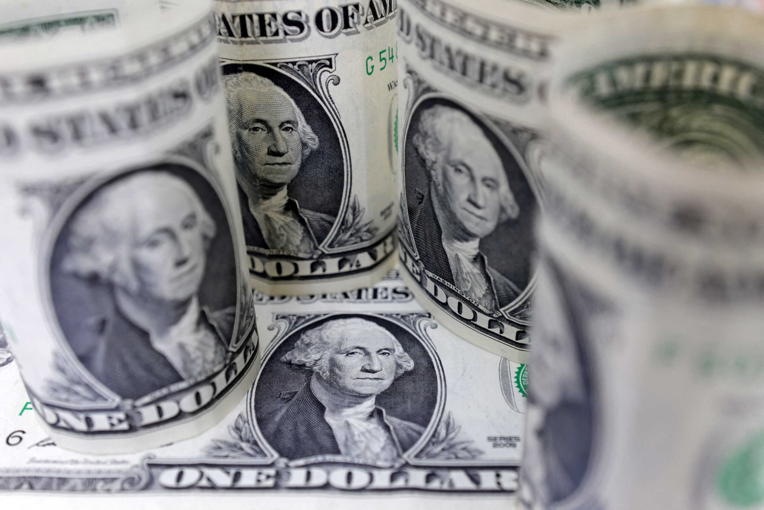 FILE PHOTO: U.S. dollar banknotes are seen in this illustration taken July 17, 2022. REUTERS