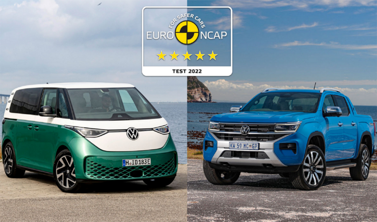 Volkswagen ID. Buzz και Amarok: 5 αστέρια στις δοκιμές πρόσκρουσης Euro NCAP