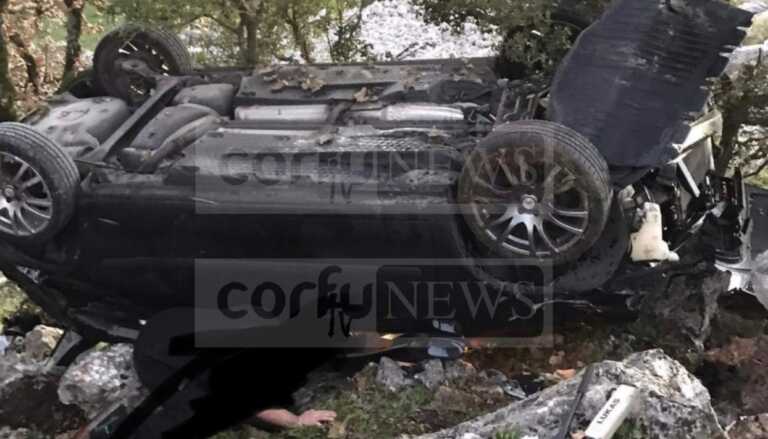 «Άγιο» είχαν δυο άτομα που επέβαιναν σε αυτοκίνητο, που έπεσε σε γκρεμό στην Κέρκυρα