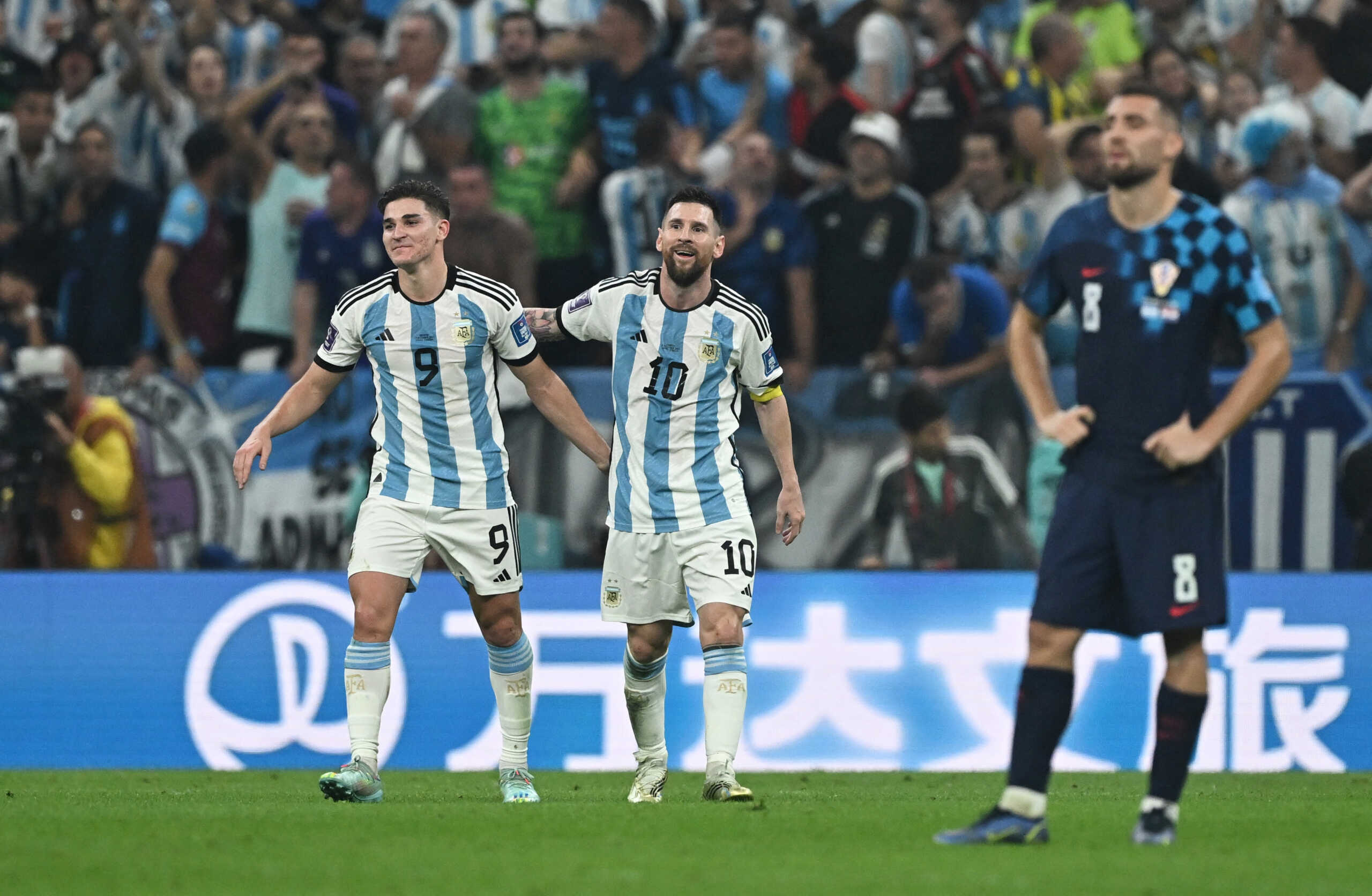 Αργεντινή – Κροατία 3-0: Μέσι και Άλβαρες την έστειλαν στον τελικό του Μουντιάλ 2022