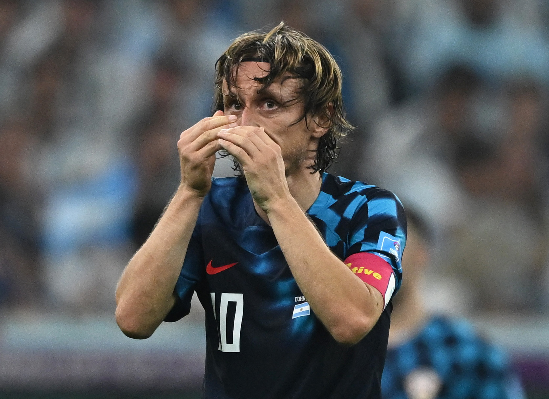 Soccer Football - FIFA World Cup Qatar 2022 - Semi Final - Argentina v Croatia - Lusail Stadium, Lusail, Qatar - December 13, 2022 Croatia's Luka Modric REUTERS