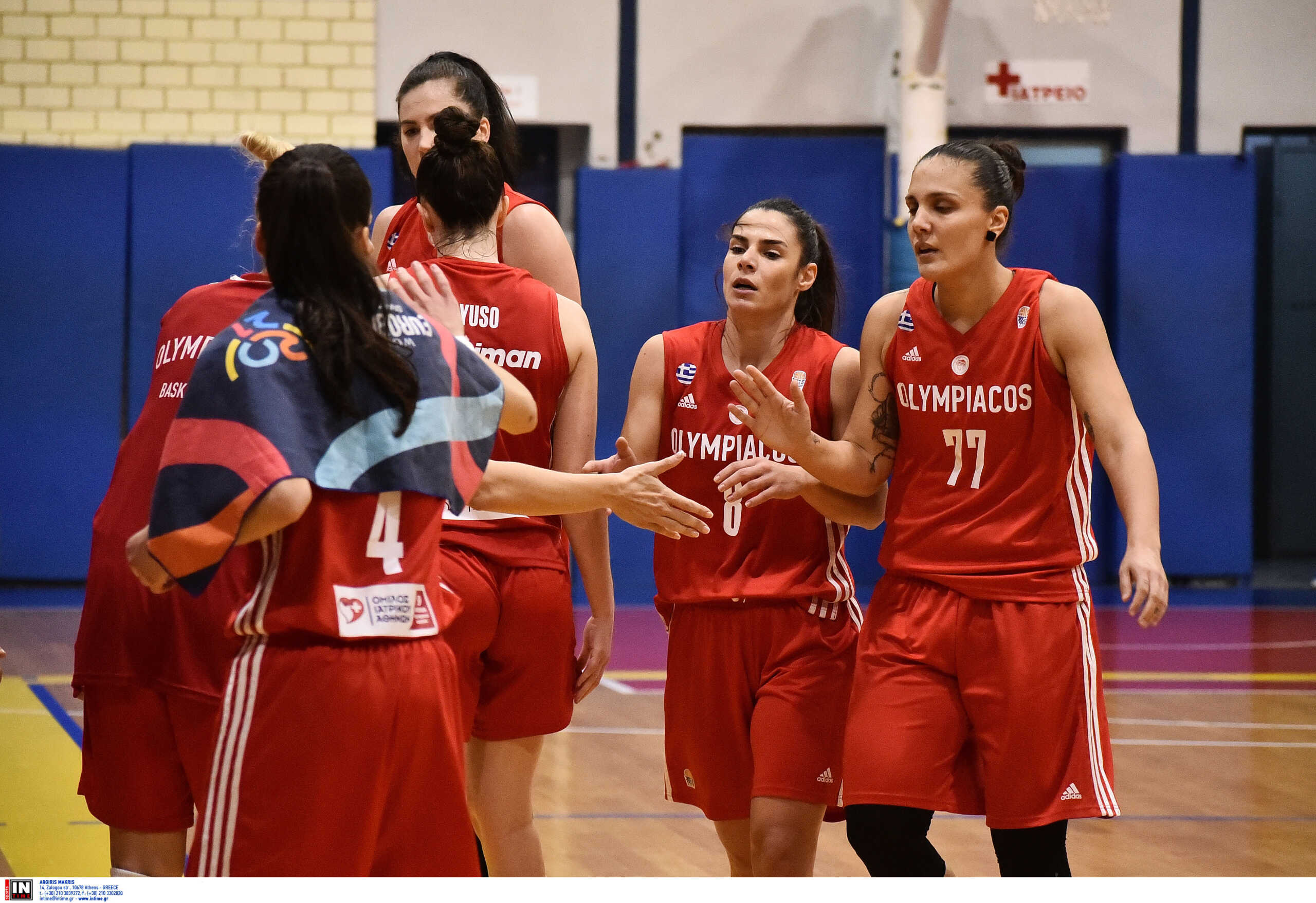 Ο Ολυμπιακός νίκησε τον ΠΑΟΚ με 91-35 στο μπάσκετ γυναικών