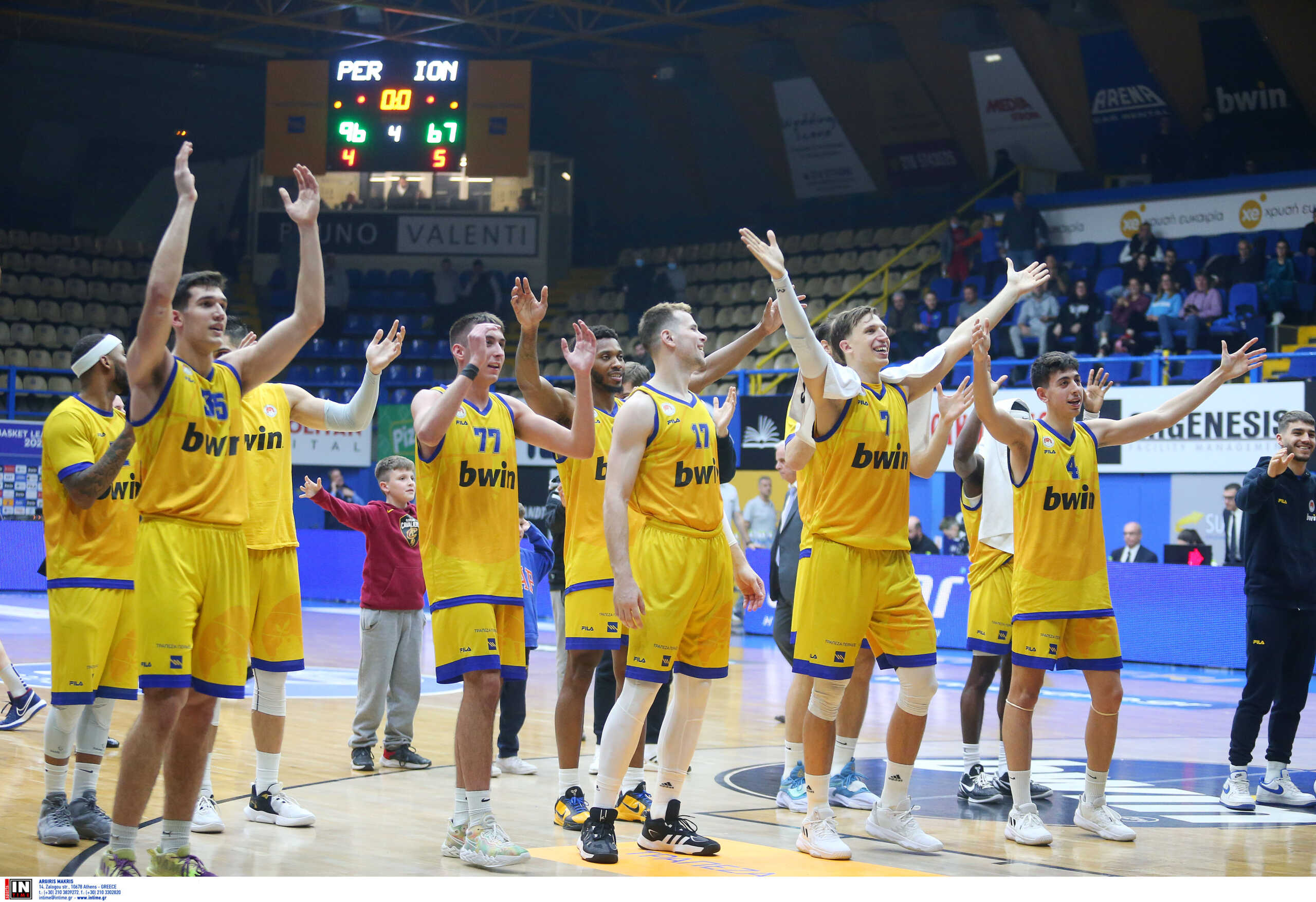 Περιστέρι – Ιωνικός 96-67: Πέμπτη σερί νίκη στη Basket League