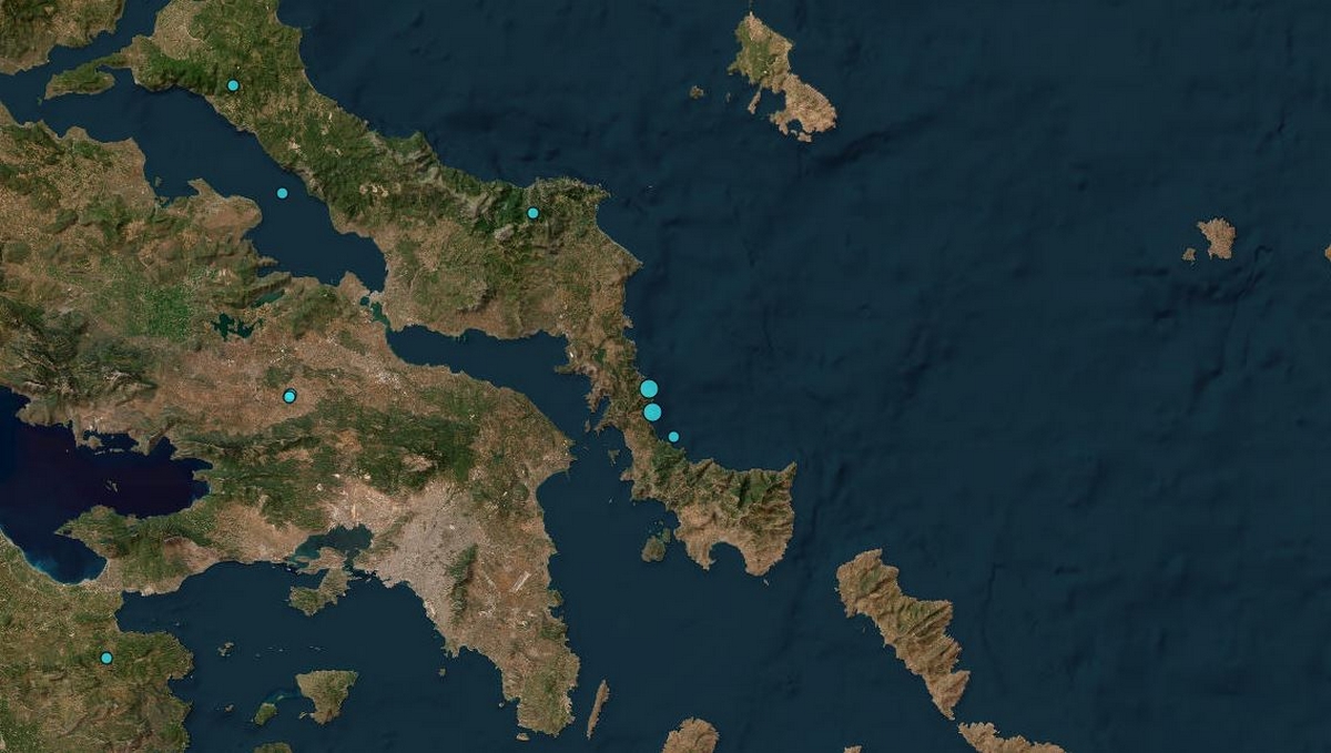Νέος σεισμός στη Νότια Εύβοια