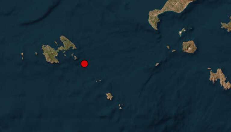 Σεισμός 3,4 Ρίχτερ στην Αστυπάλαια – Επίκεντρο στη θάλασσα