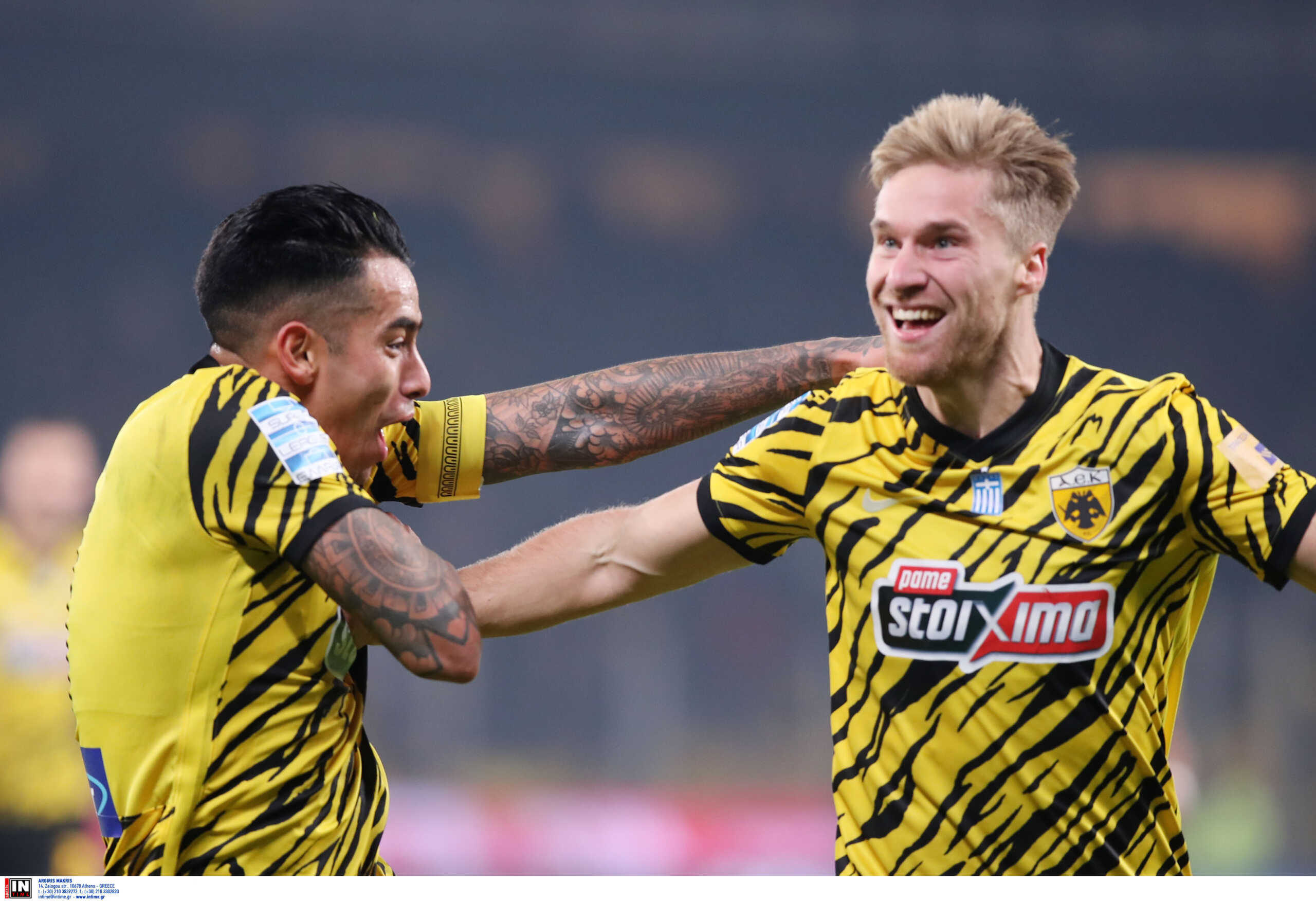 Super League 1, ΑΕΚ – Λαμία 3-0: Με υπογραφή Φαν Bέερτ