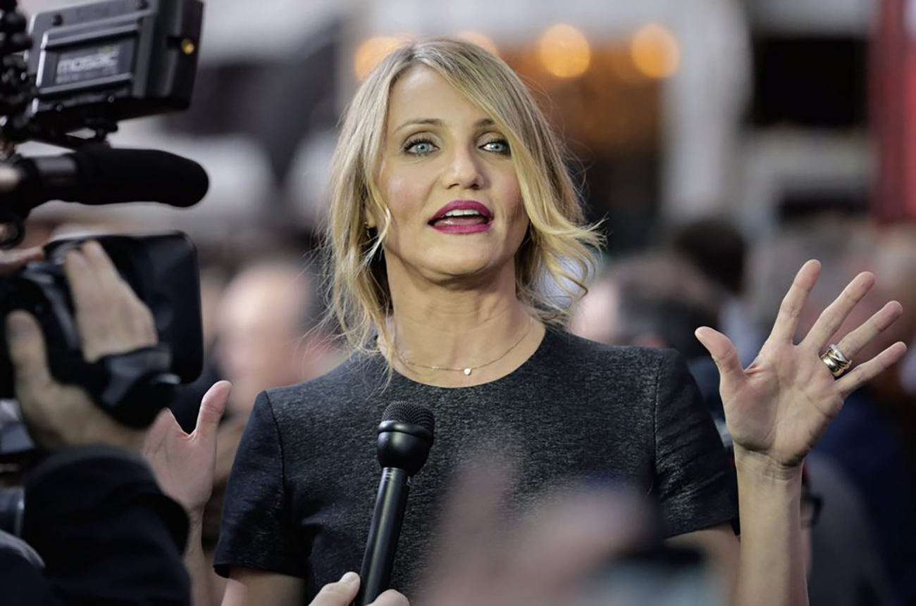 epa04519576 US actress Cameron Diaz attends the World Premiere of 'Annie' at the Ziegfeld theater in New York City, New York, USA, 07 December 2014.  EPA