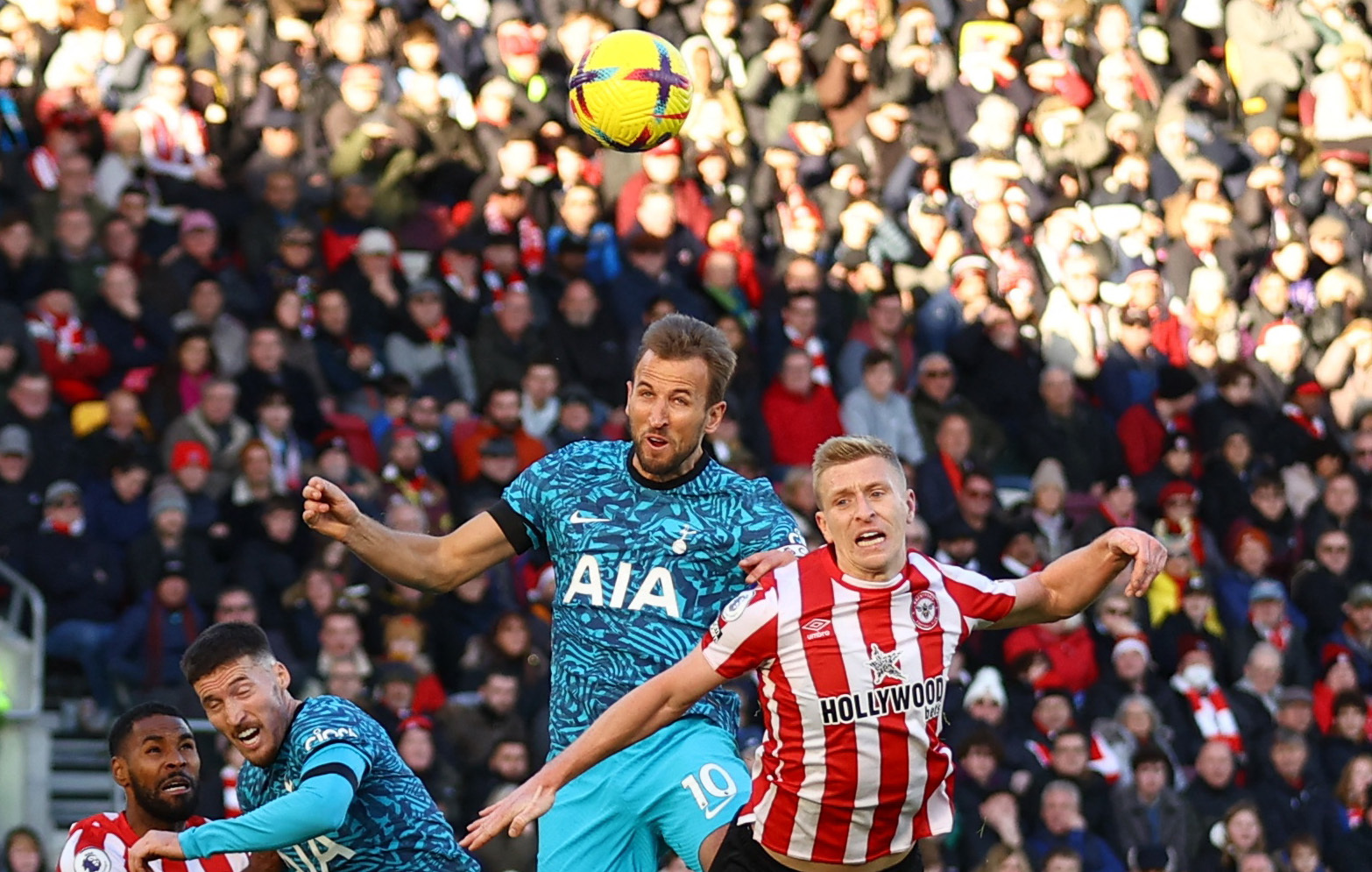 Soccer Football - Premier League - Brentford v Tottenham Hotspur - Brentford Community Stadium, London, Britain - December 26, 2022 Tottenham Hotspur's Harry Kane scores their first goal Action Images via Reuters