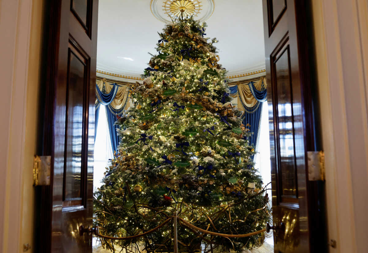 Χριστούγεννα 2022: Τα εντυπωσιακά χριστουγεννιάτικα δέντρα των διάσημων