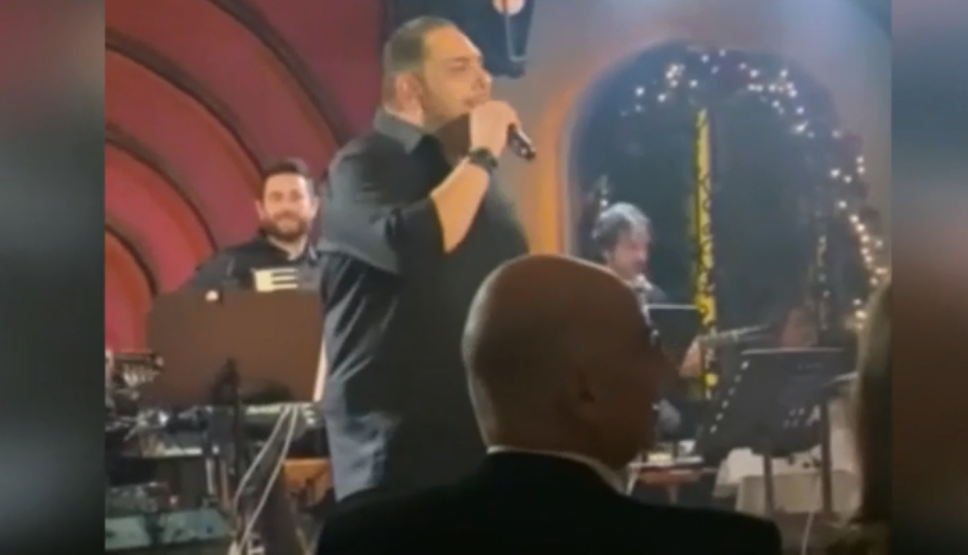 Ο Νίκος Δένδιας στο «στέκι» του Ανδρέα Παπανδρέου