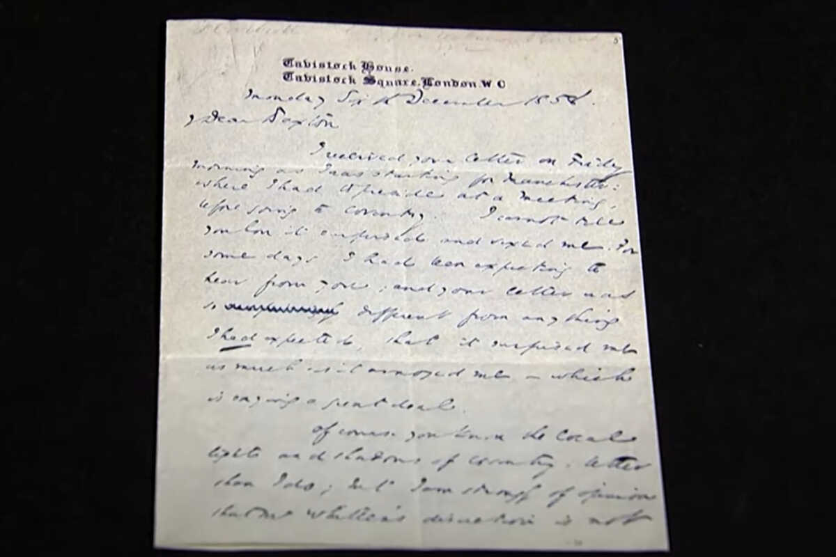 Επιστολές του Κάρολου Ντίκενς αποσύρθηκαν απο δημοπρασία επειδή τελικά… ήταν πλαστές