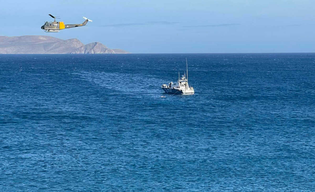 Μονοκινητήριο αεροσκάφος έπεσε στη θάλασσα στο Ηράκλειο – Νεκρός ο ένας εκ των δυο επιβατών