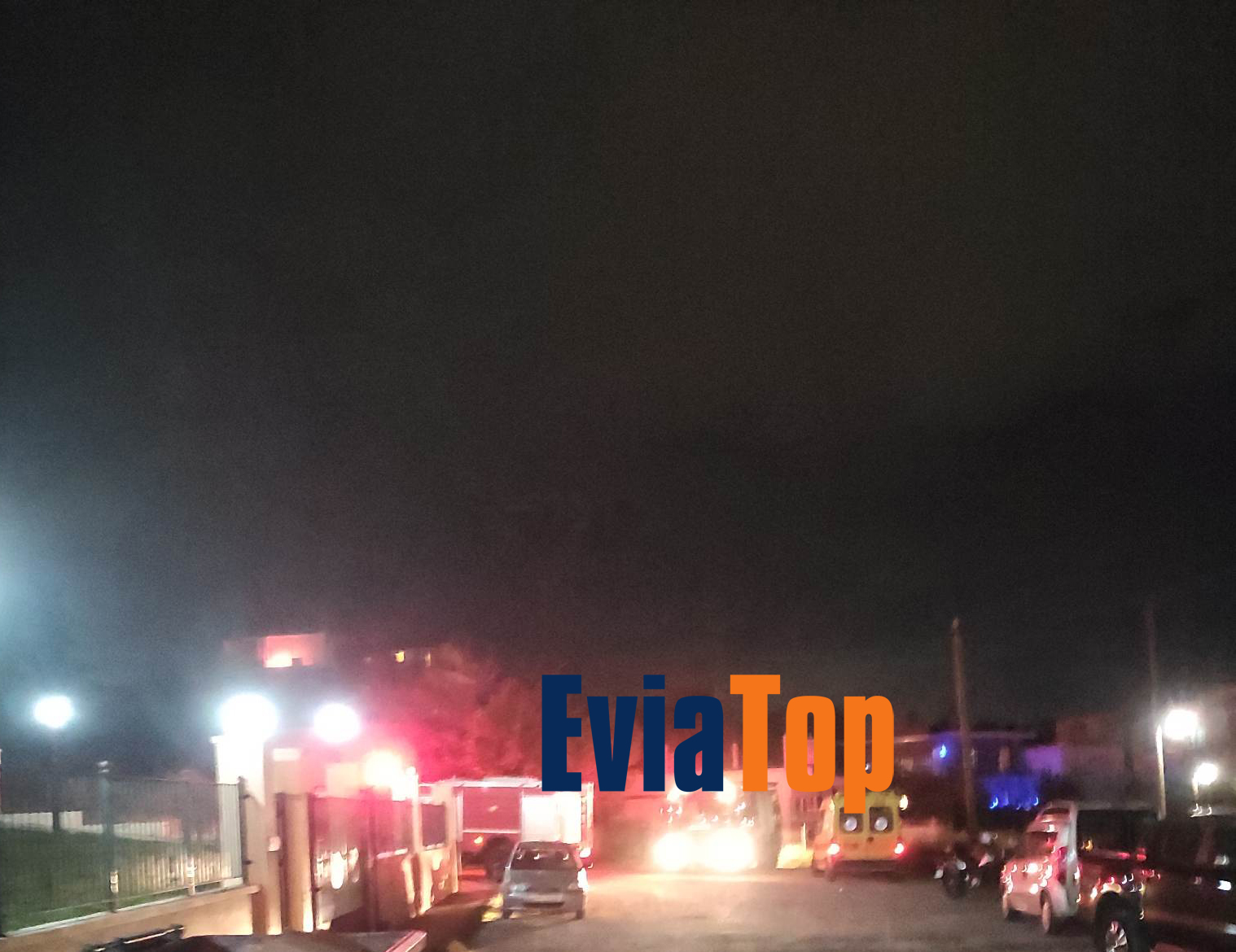 Εύβοια: Φωτιά σε σπίτι στις Καμάρες