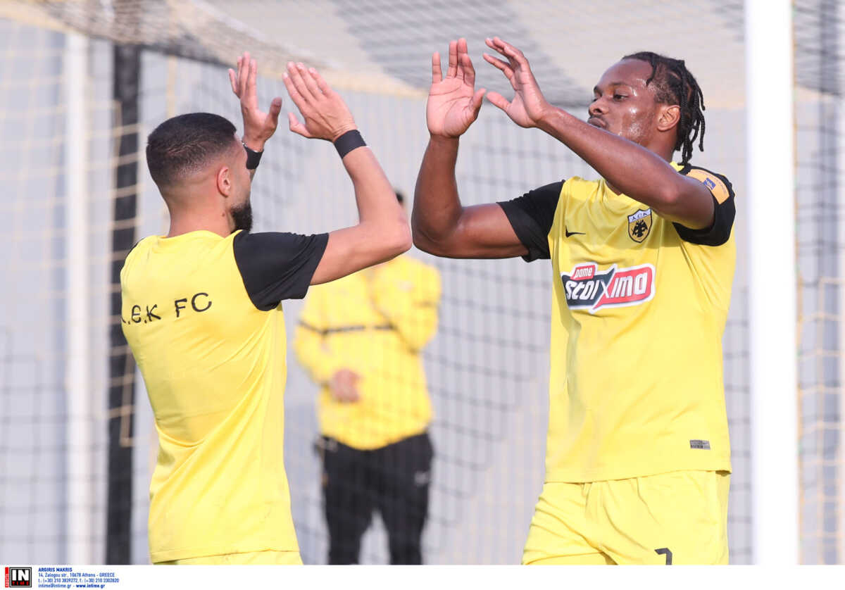 ΑΕΚ – ΟΦΗ 1-0: Ο Λιβάι Γκαρσία έδωσε τη φιλική νίκη στην Ένωση