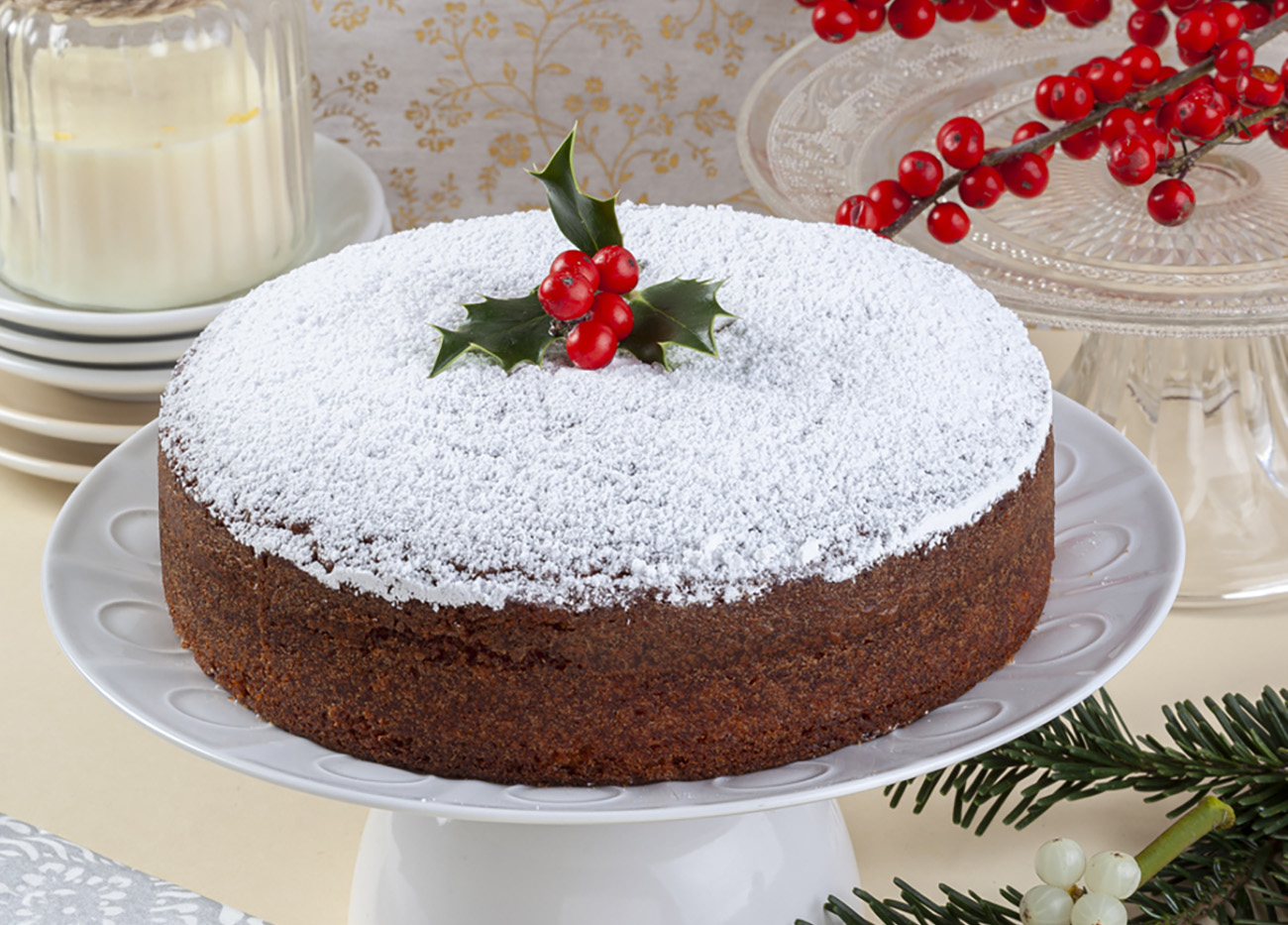 Vasilopita is a New Year's Day cake in Greece, eastern Europe and the Balkans. The cake contains a hidden coin or trinket which brings good luck to the receiver.