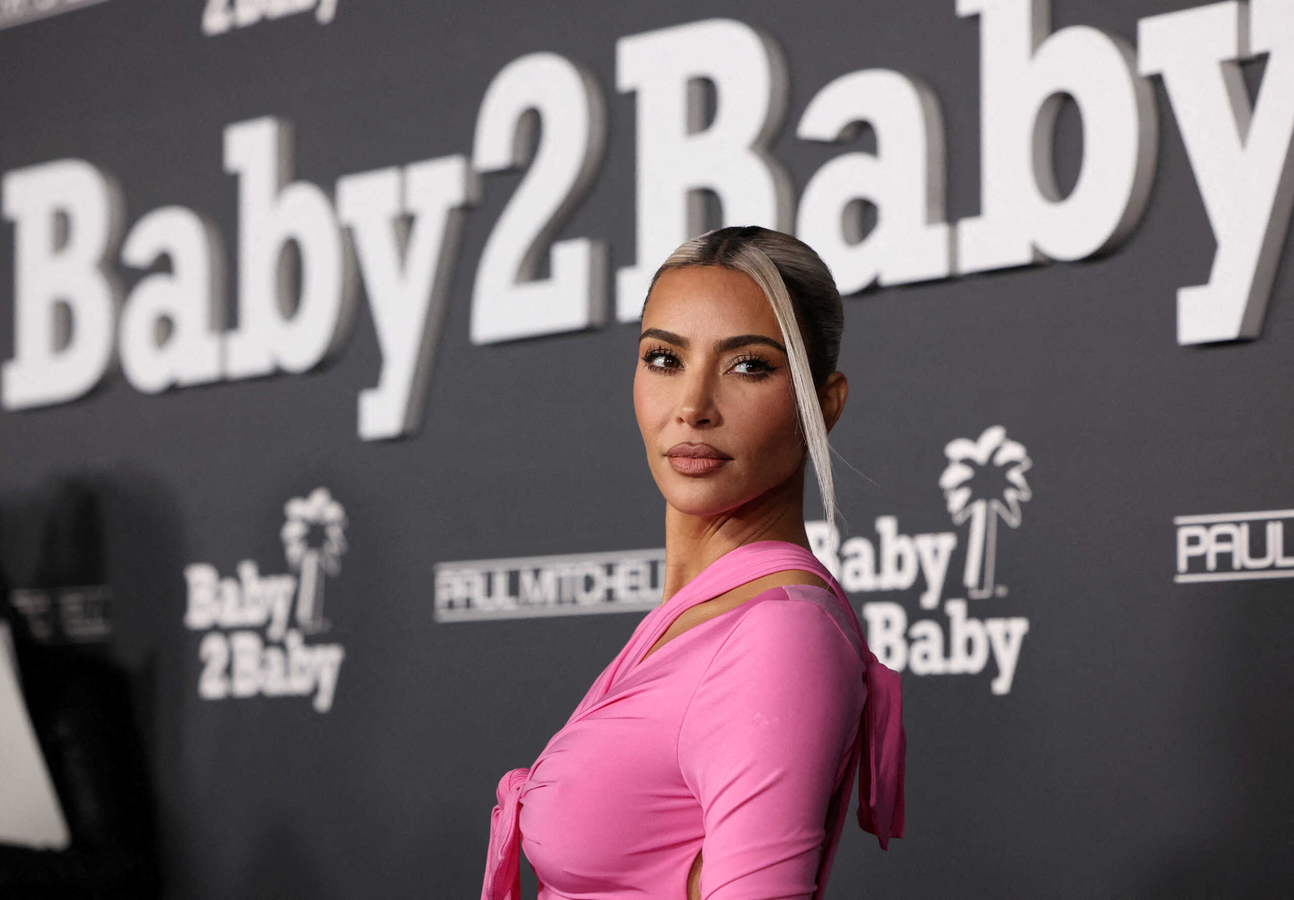 FILE PHOTO: Kim Kardashian attends the Baby2Baby gala at Pacific Design Center in West Hollywood, California, U.S., November 12, 2022. REUTERS