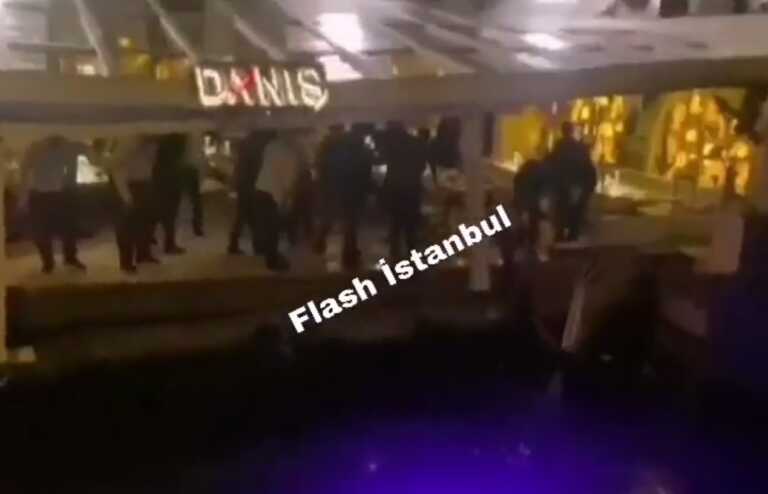 Κωνσταντινούπολη: Κατέρρευσε τμήμα εστιατορίου στο Μπεμπέκ – Άνθρωποι έχουν πέσει στη θάλασσα