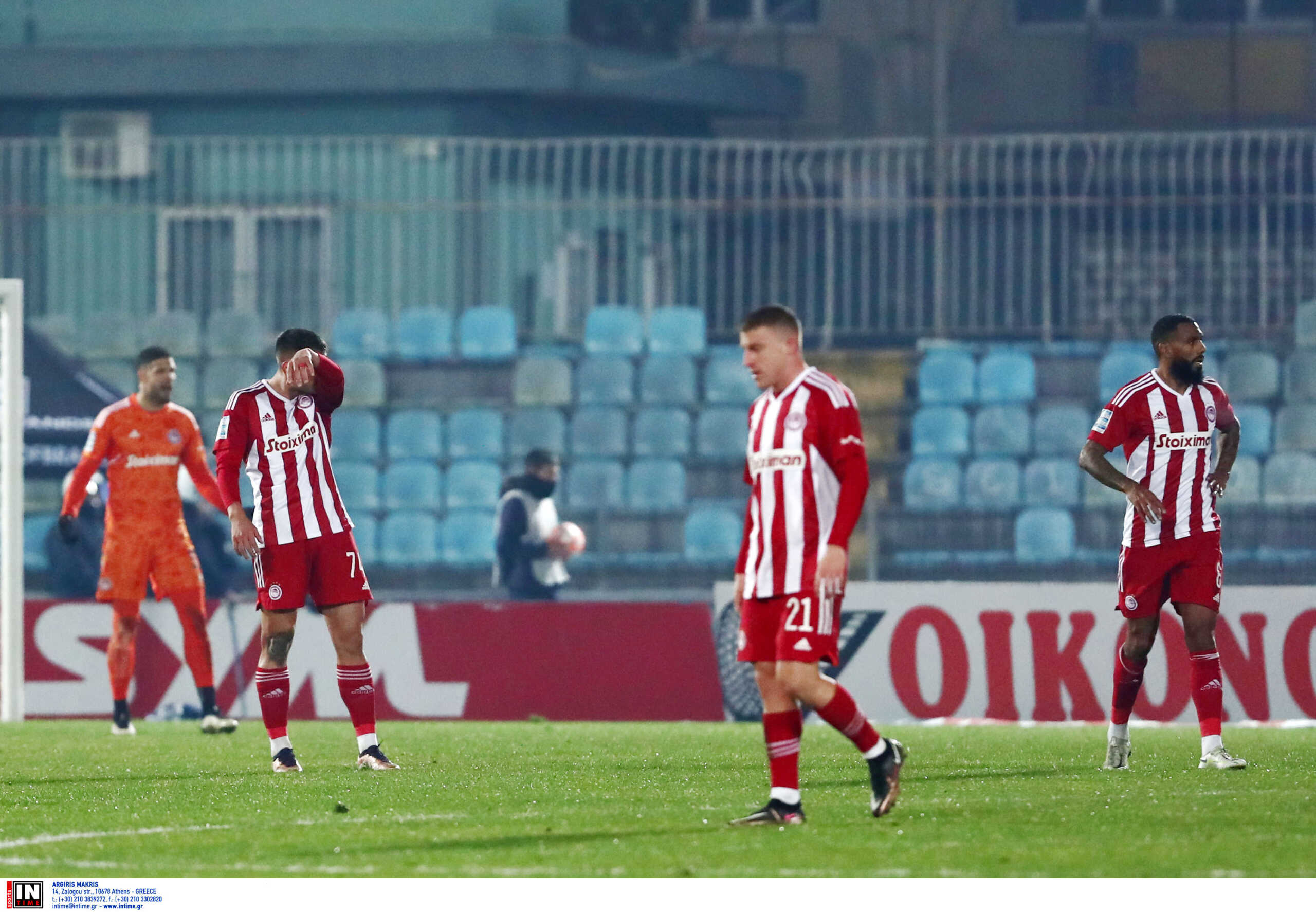 ΠΑΣ Γιάννινα – Ολυμπιακός 2-2: «Πέταξαν» δύο βαθμούς οι Πειραιώτες με «κατάρρευση» στο δεύτερο ημίχρονο