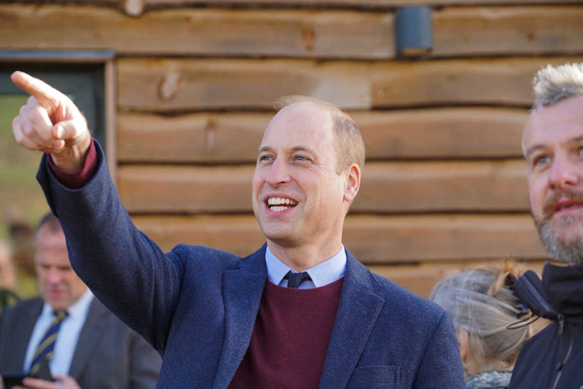 Britain's Prince William, Prince of Wales and Duke of Cornwall, visits Newquay Orchard as he makes his first Official Visit to Cornwall on November 24, 2022 in Newquay, Cornwall, Britain.  Newquay Orchard is a seven-acre urban green space located on Duchy of Cornwall land, adjacent to Nansledan, which provides environmental education, employability training and community events. Hugh Hastings
