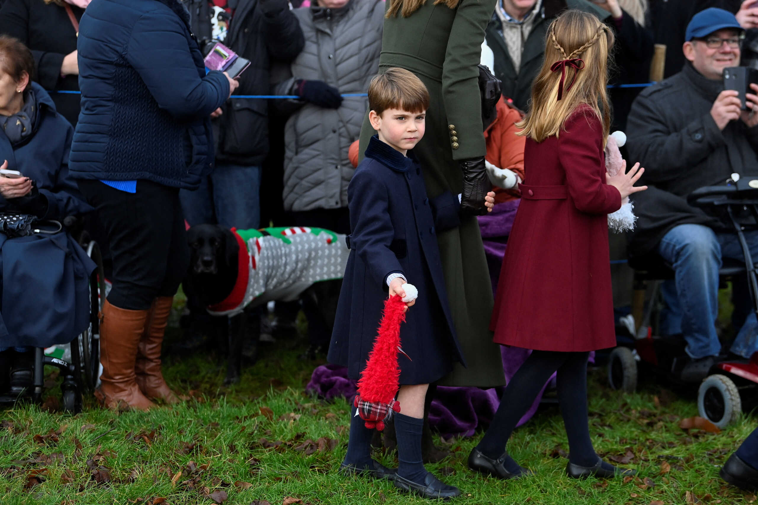 Βρετανία: Ο πρίγκιπας Λούις προσέφερε  ένα ακόμη μοναδικό στιγμιότυπο τα Χριστούγεννα